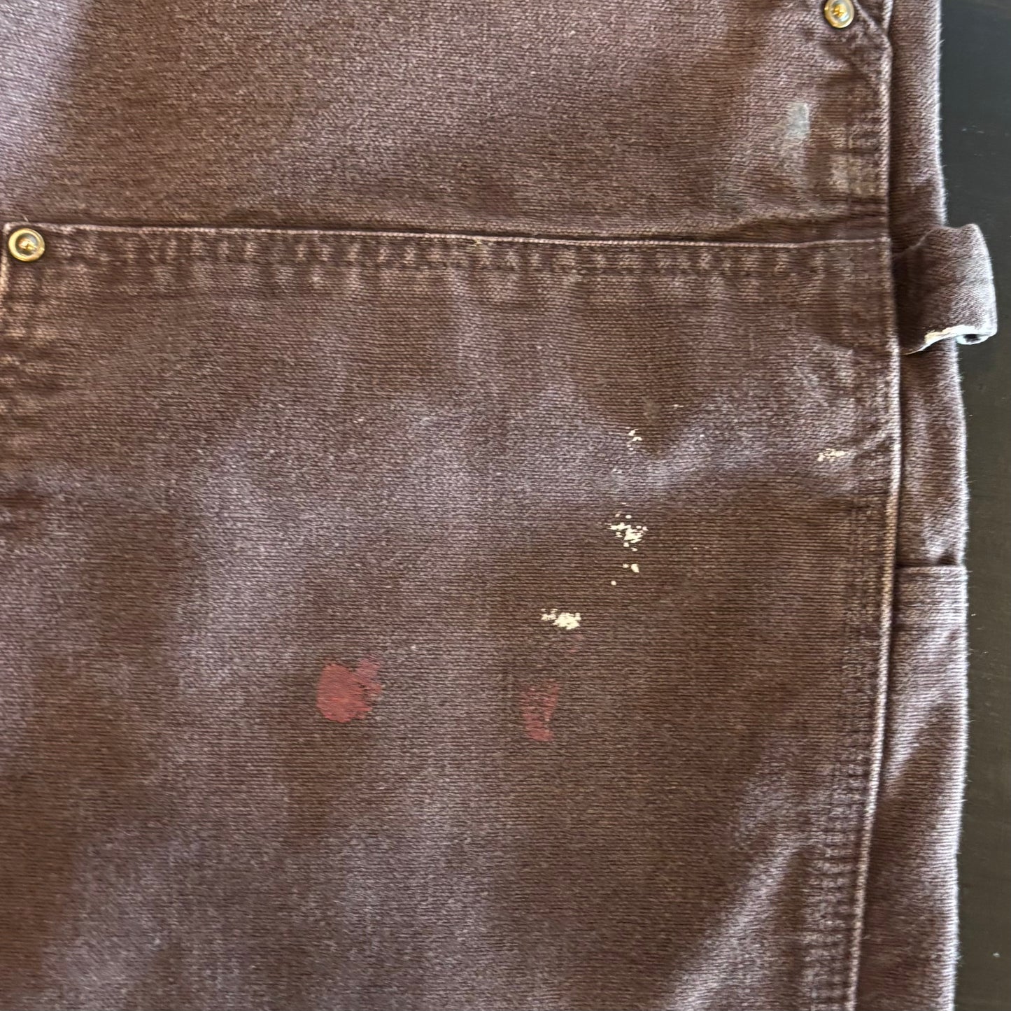 00's Carhartt カーハート ダブルニーパンツ 茶 (42×32)/A6364P-SO