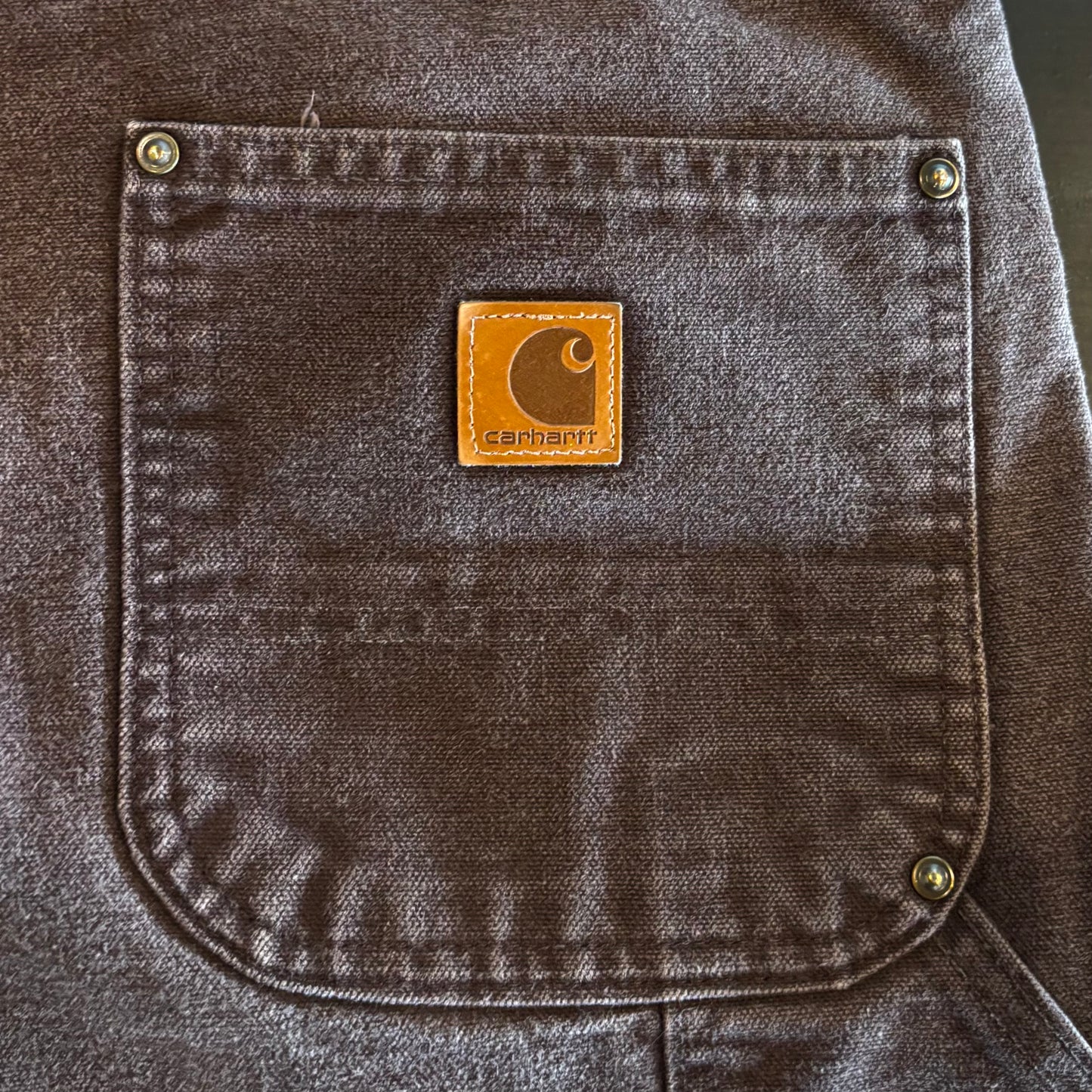 00's Carhartt カーハート ダブルニーパンツ 茶 (42×32)/A6364P-SO