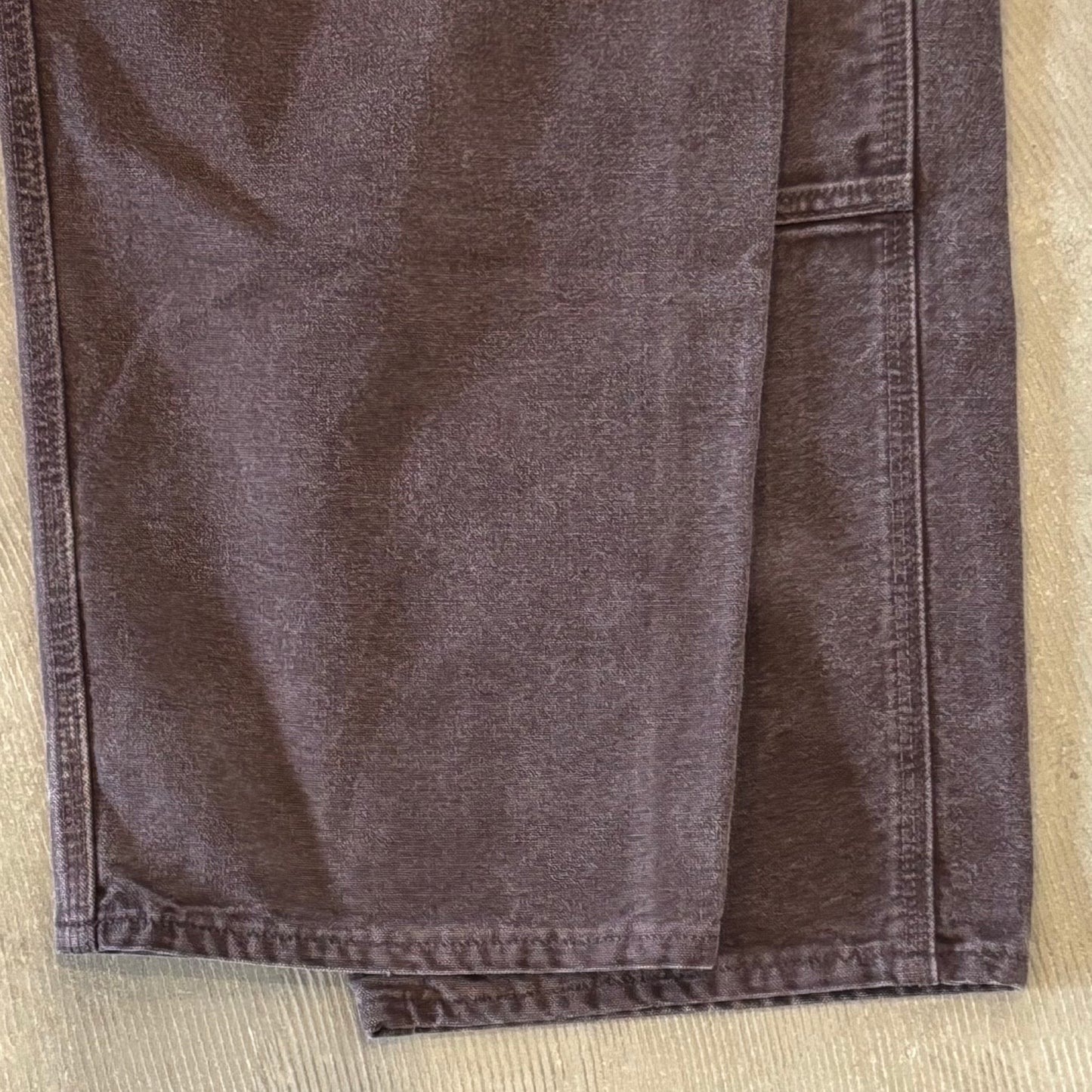 00's Carhartt カーハート ダブルニーパンツ 茶 (42×32)/A6364P-SO