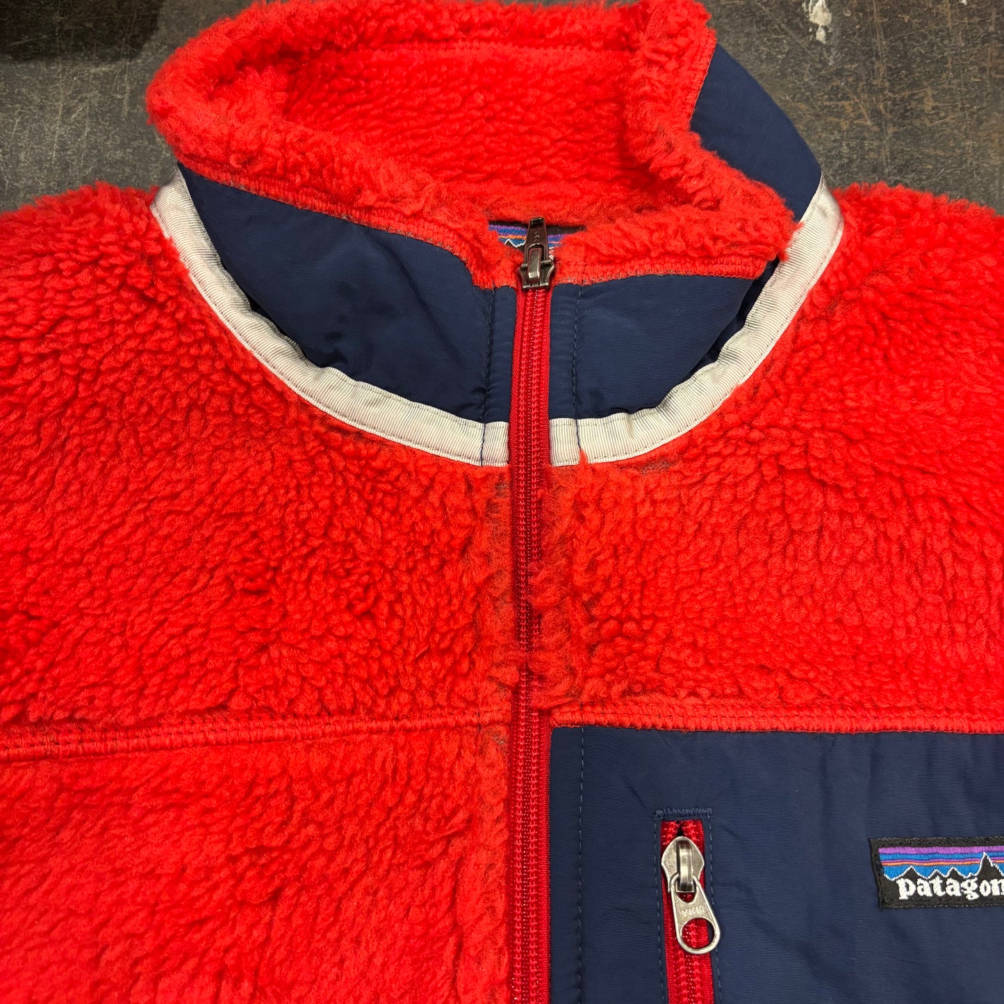 00's Patagonia retro v vest パタゴニア レトロ X ベスト フリース オレンジ (L)/A0162V-SO