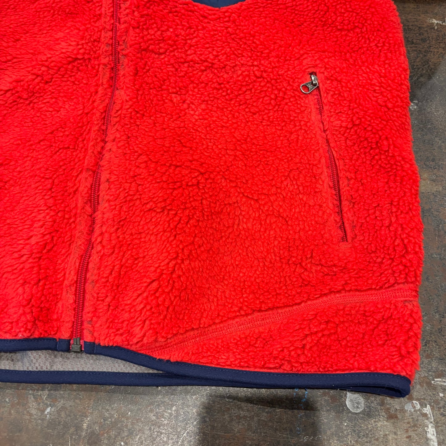 00's Patagonia retro v vest パタゴニア レトロ X ベスト フリース オレンジ (L)/A0162V-SO