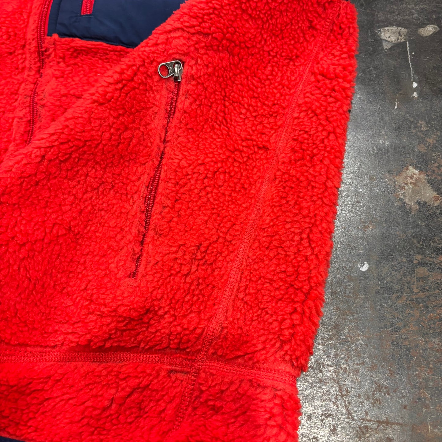 00's Patagonia retro v vest パタゴニア レトロ X ベスト フリース オレンジ (L)/A0162V-SO