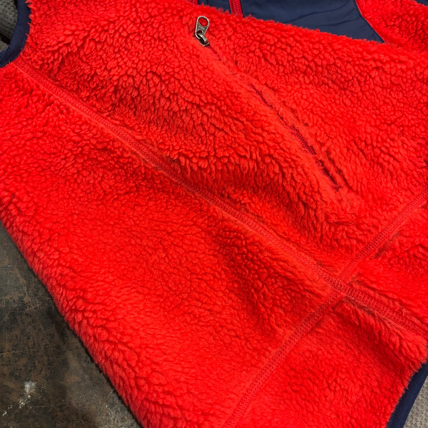 00's Patagonia retro v vest パタゴニア レトロ X ベスト フリース オレンジ (L)/A0162V-SO
