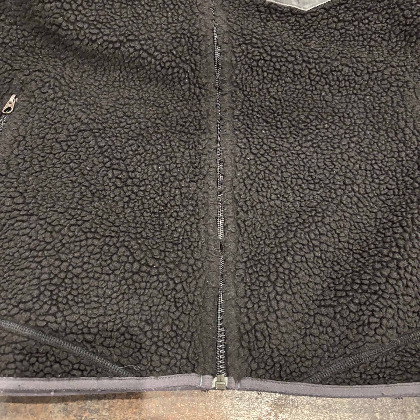 00's Patagonia retro x vest パタゴニア レトロ X ベスト フリース ブラック (XL)/B3142V-SO