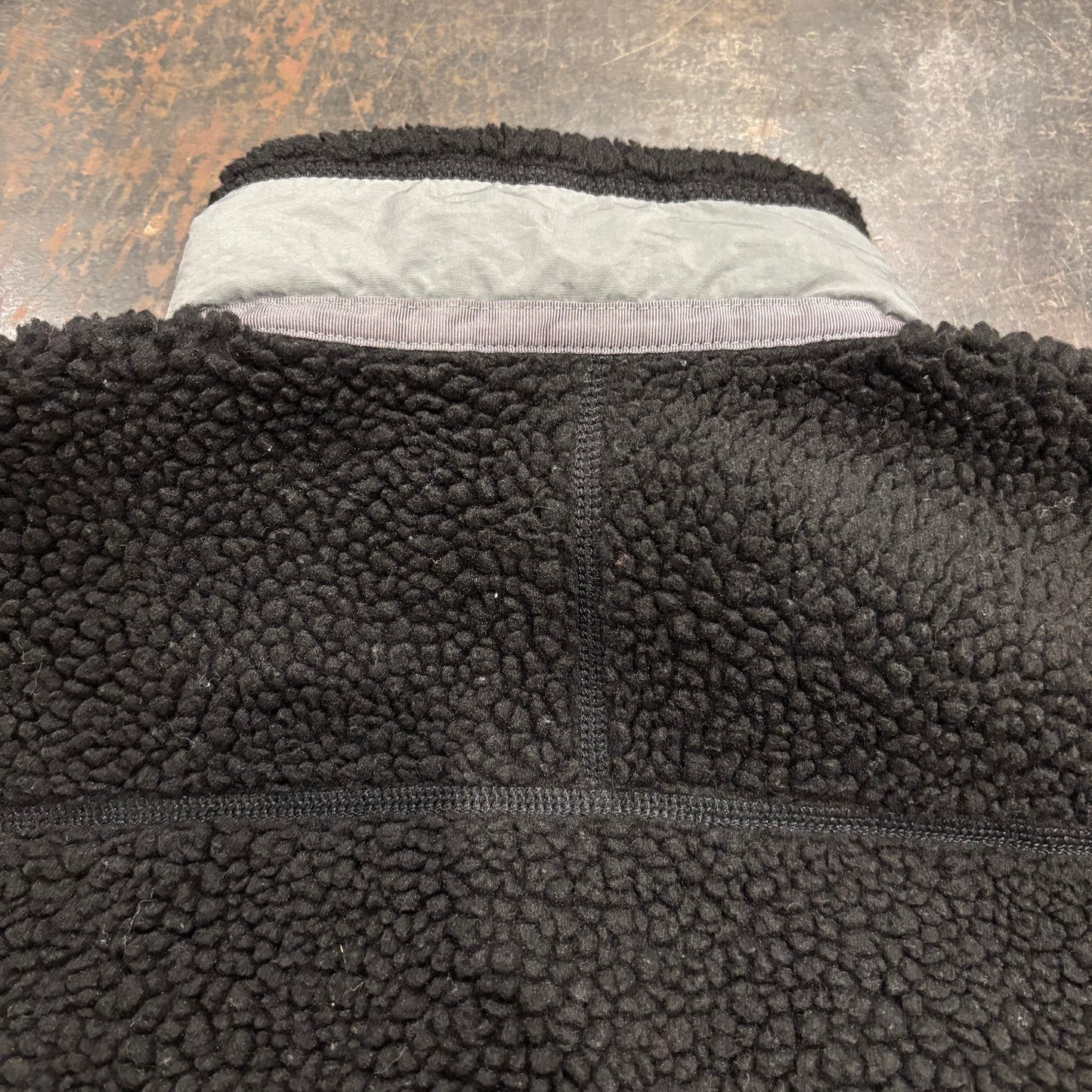 00's Patagonia retro x vest パタゴニア レトロ X ベスト フリース ブラック (XL)/B3142V-SO