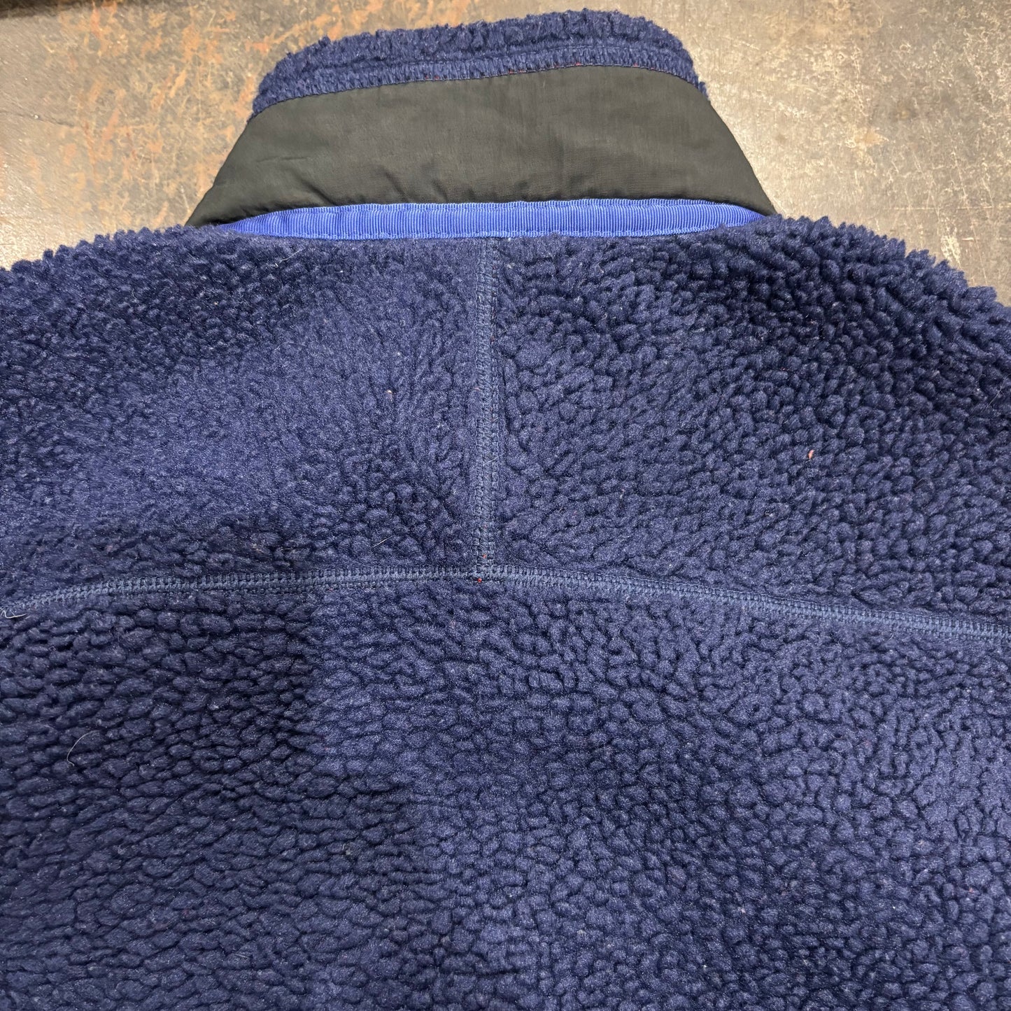 00's Patagonia retro x vest パタゴニア レトロ X ベスト フリース ネイビー (L)/A1537V-SO