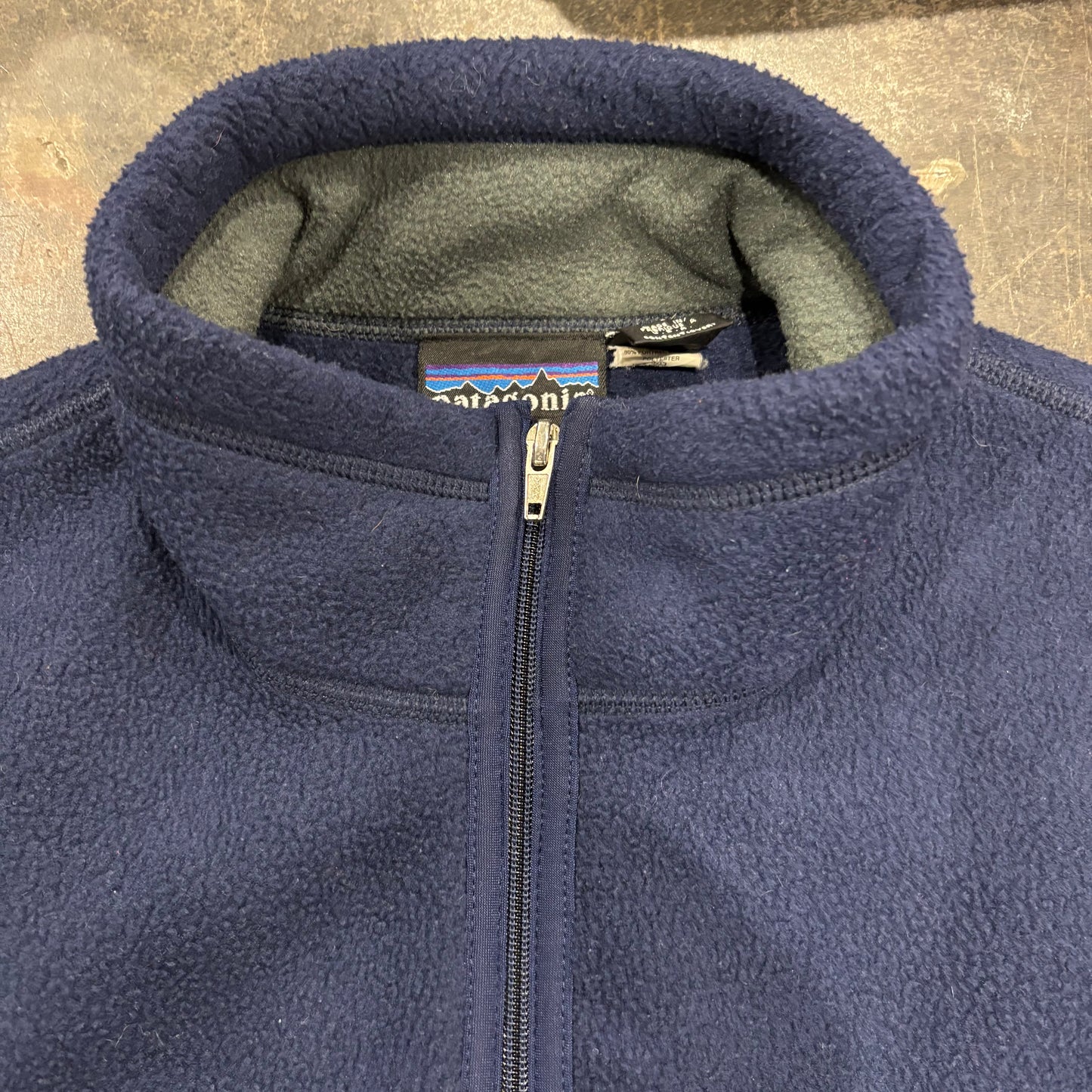 90's Patagonia SYNCHILLA vest パタゴニア シンチラ ベスト ネイビー (XL)/A8613V-SO