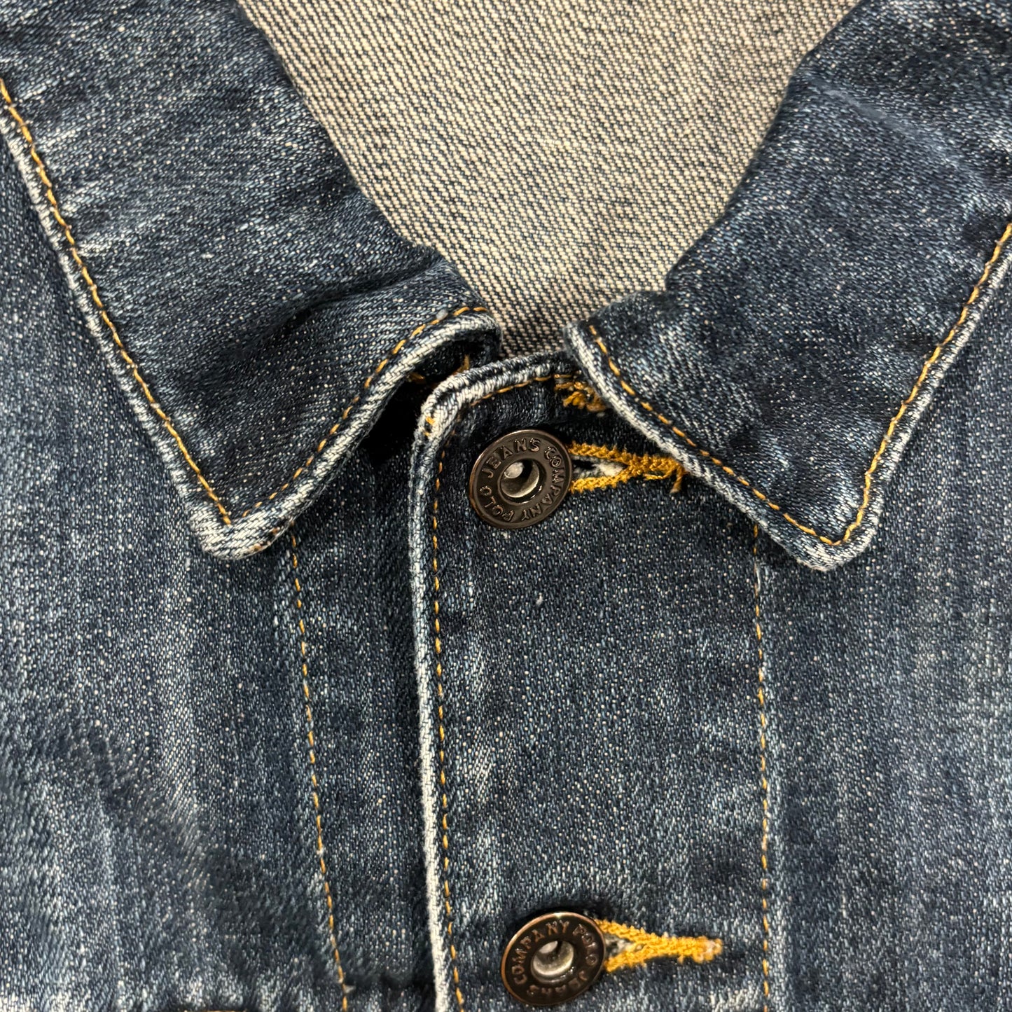 00's Polo Jeans Company ラルフローレン デニムジャケット 青 (M)/B2305J-SO