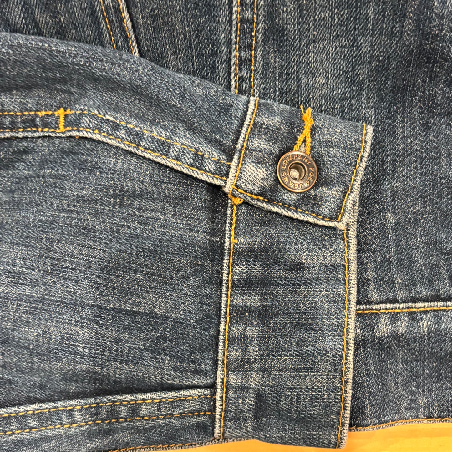 00's Polo Jeans Company ラルフローレン デニムジャケット 青 (M)/B2305J-SO