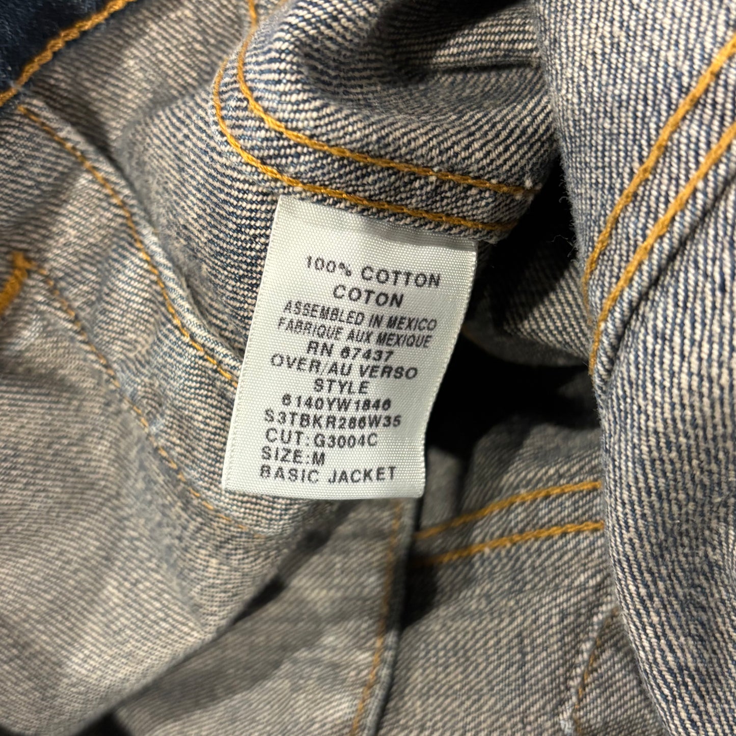 00's Polo Jeans Company ラルフローレン デニムジャケット 青 (M)/B2305J-SO
