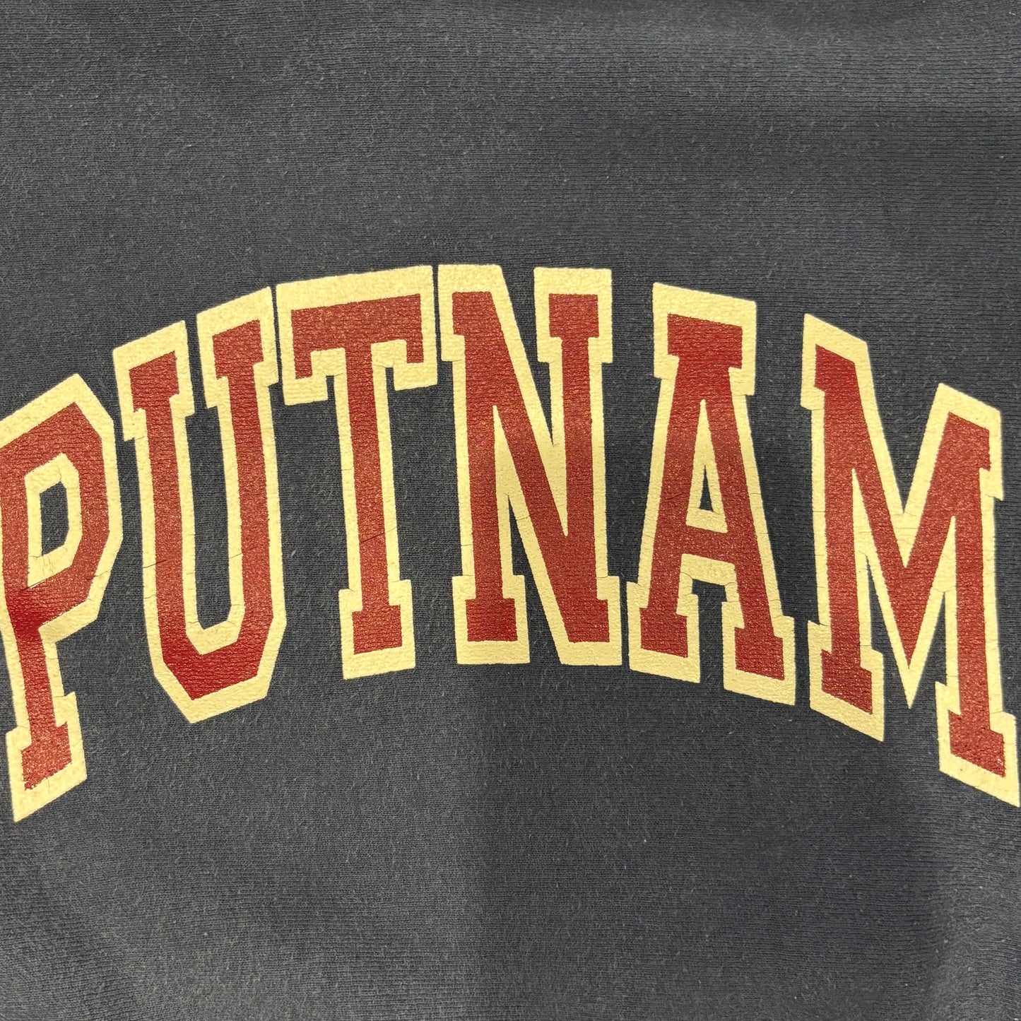 90's LEE "PUTNAM" リバースウィーブタイプ カレッジスウェット 紺 (L)/B2354S-SO