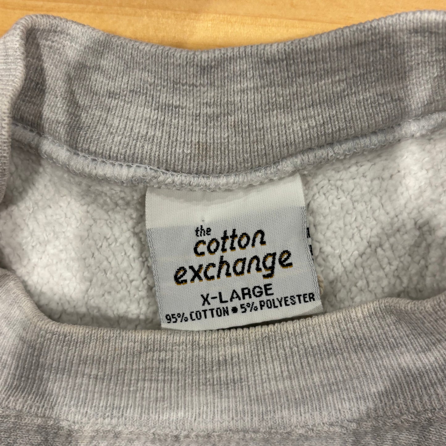 90's cotton exchange "college Of William Mary" リバースウィーブタイプ カレッジスウェット 白 (XL)/A7682S-SO