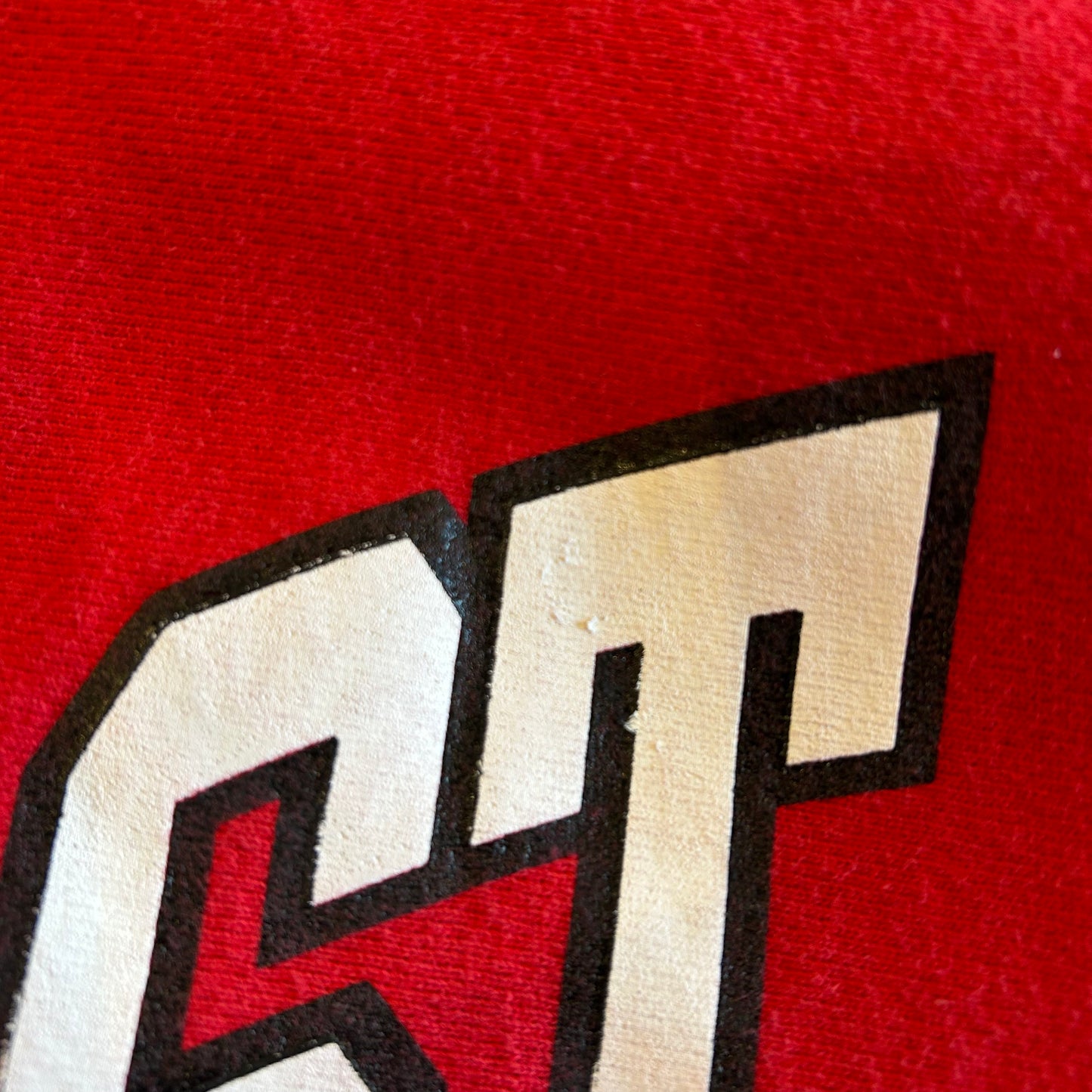 90's Champion Reverse Weave リバースウィーブ ST.CLOUD STATE 赤(XL)/A6123R-SO