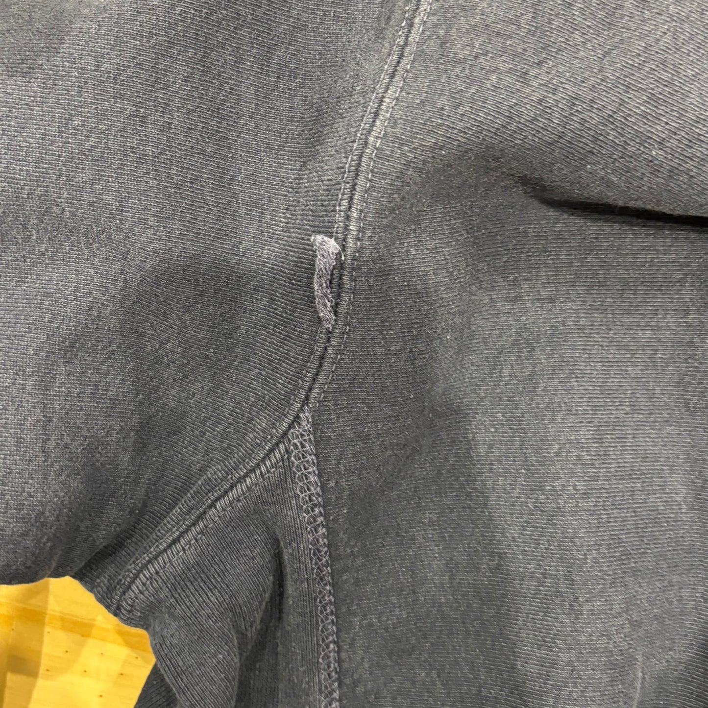 90's MV SPORT "CLOSE UP" Washington, D.C. リバースウィーブタイプ カレッジスウェット 紺 (L)/A8542S-SO