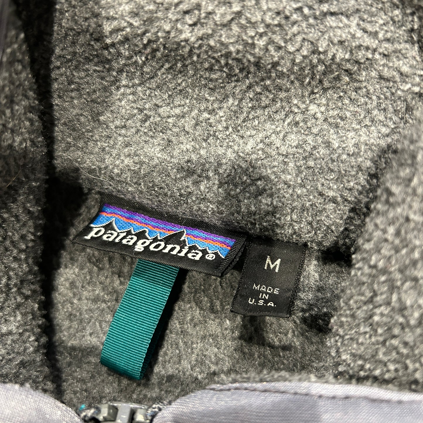 90's Patagonia パタゴニア シンチラジャケット フリース USA製 グレー(M)/A5179O-SO