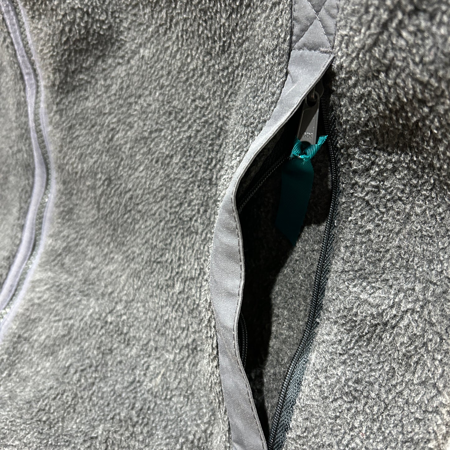 90's Patagonia パタゴニア シンチラジャケット フリース USA製 グレー(M)/A5179O-SO