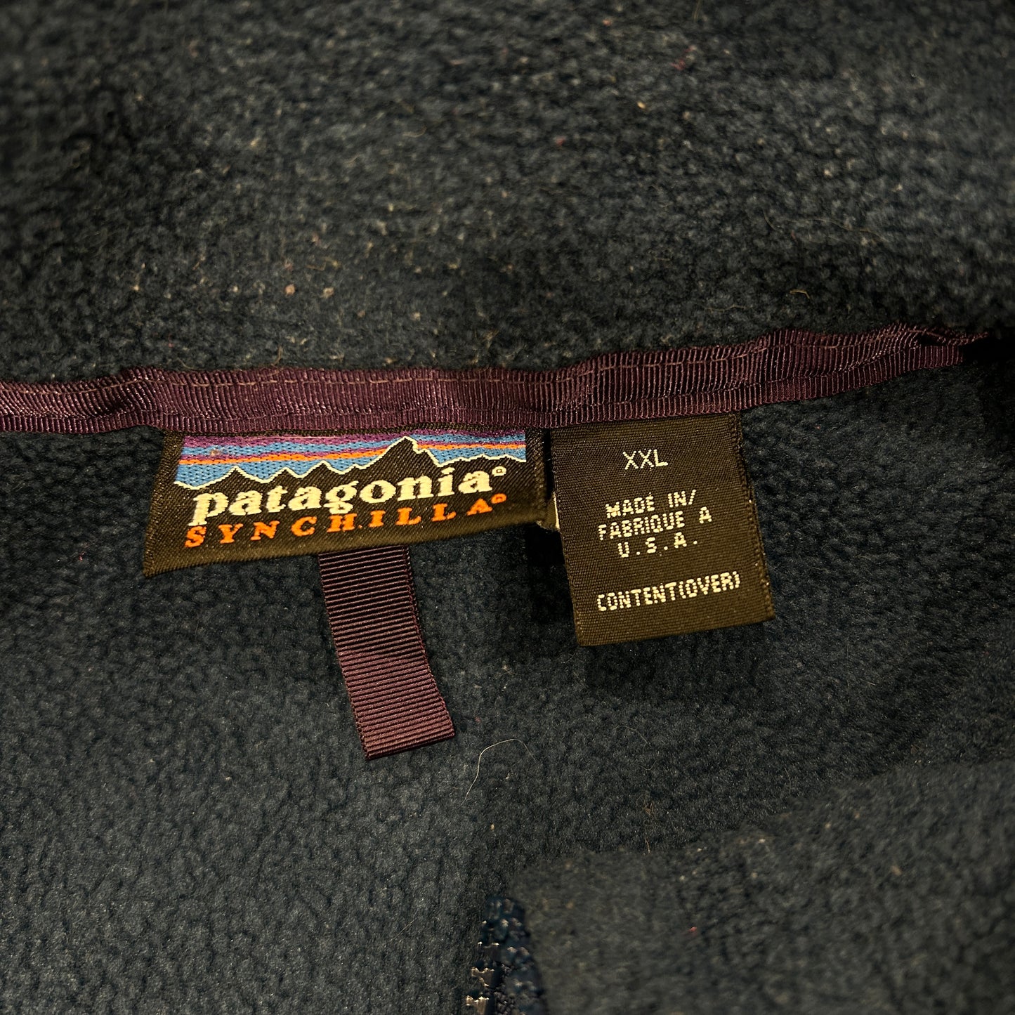 90's Patagonia パタゴニア フリースジャケット USA製 (XXL)/A1095O-SO