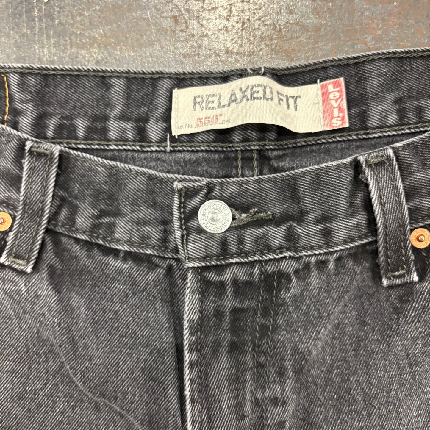 00's Levi's リーバイス 550 ブラックデニム W36/L32 /A8432P-SO