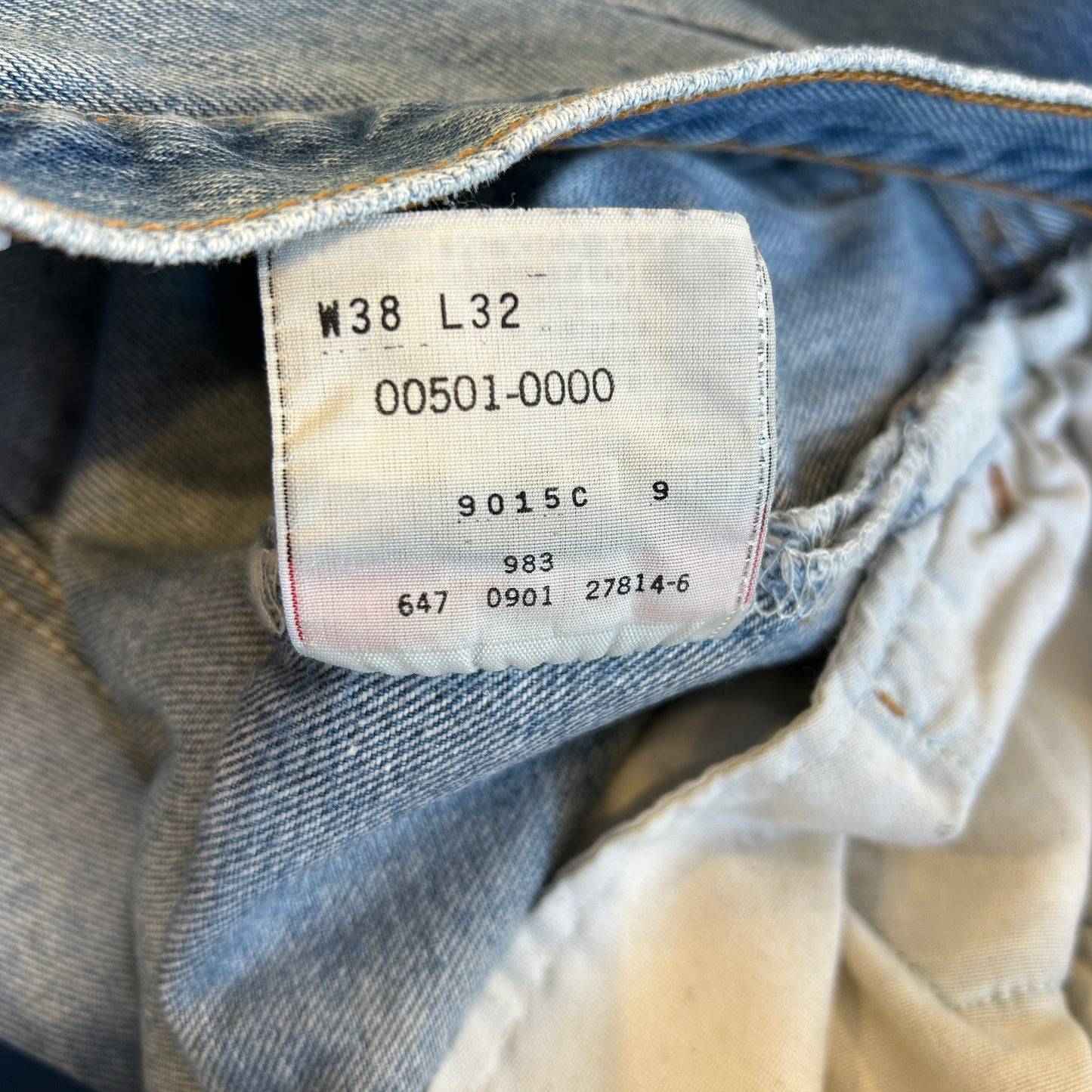 00's Levi's リーバイス 501 デニムパンツ メキシコ製 (W38L32)/A9716P-SO
