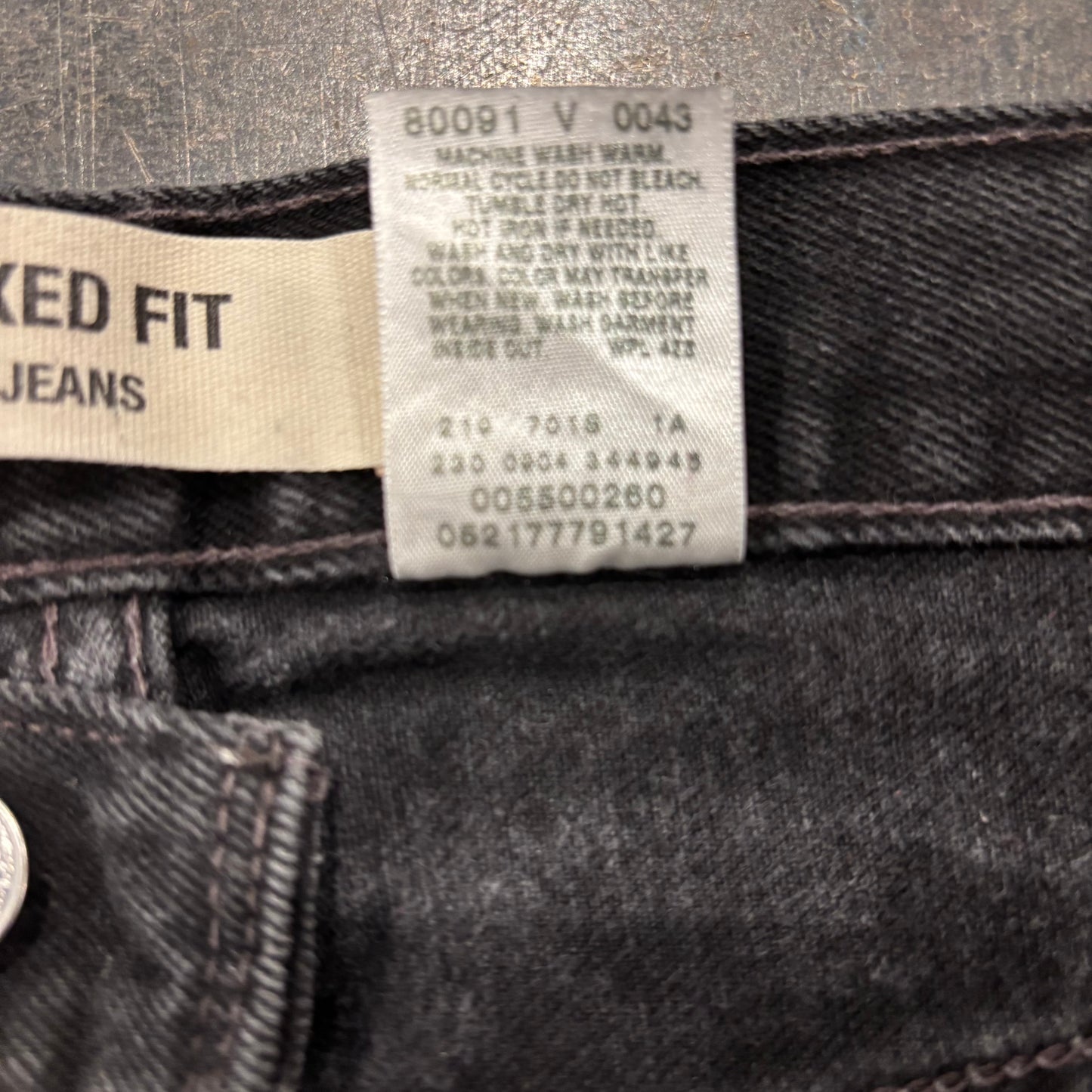 00's Levi's リーバイス 550 ブラックデニム W33/L34 /B2317P-SO