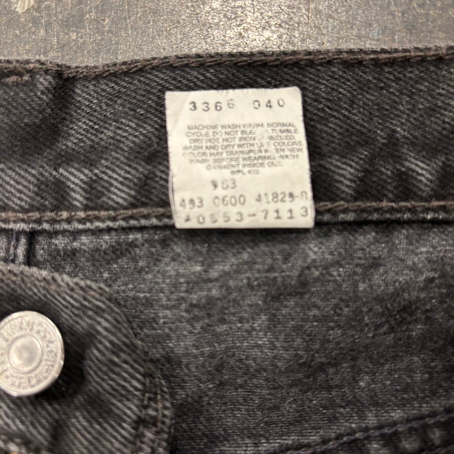 00's Levi's リーバイス 550 ブラックデニム W32/L31 /A7359P-SO