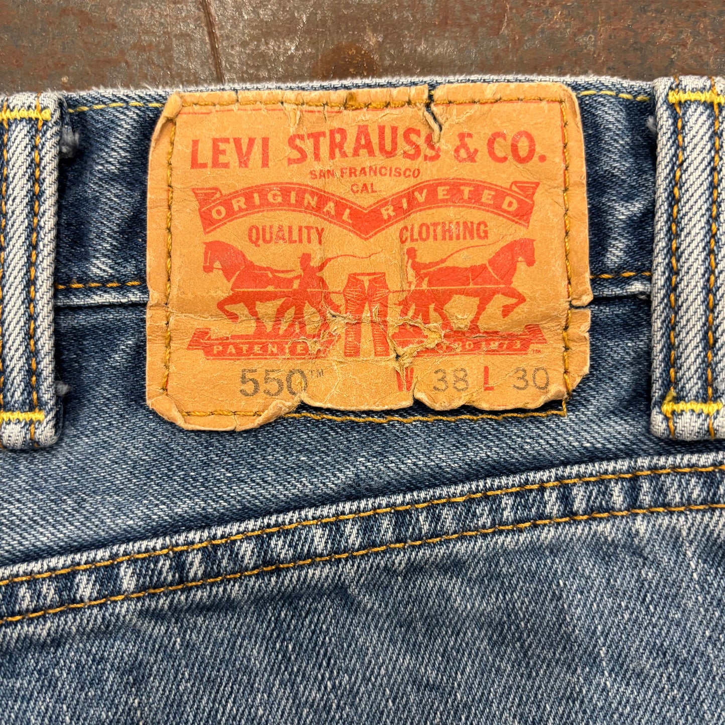 00's Levi's リーバイス 550 デニムパンツ W38/L30 /B2620P-SO