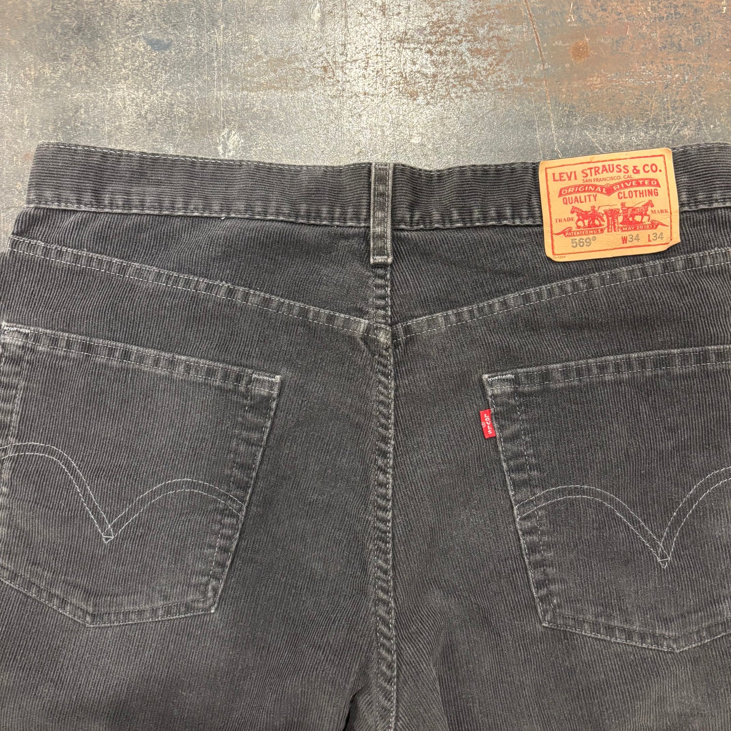 00's Levi's リーバイス 569 コーデュロイパンツ W34/L34 /B1130P-SO