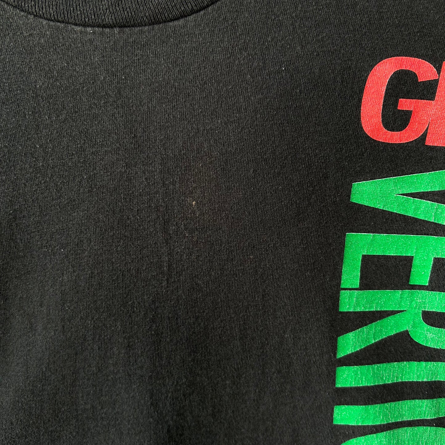 90's Mountain Dew"GET VERTICAL"アドバタイジングTシャツ 企業T マウンテンデュー 黒(XL)/A7072T-SO