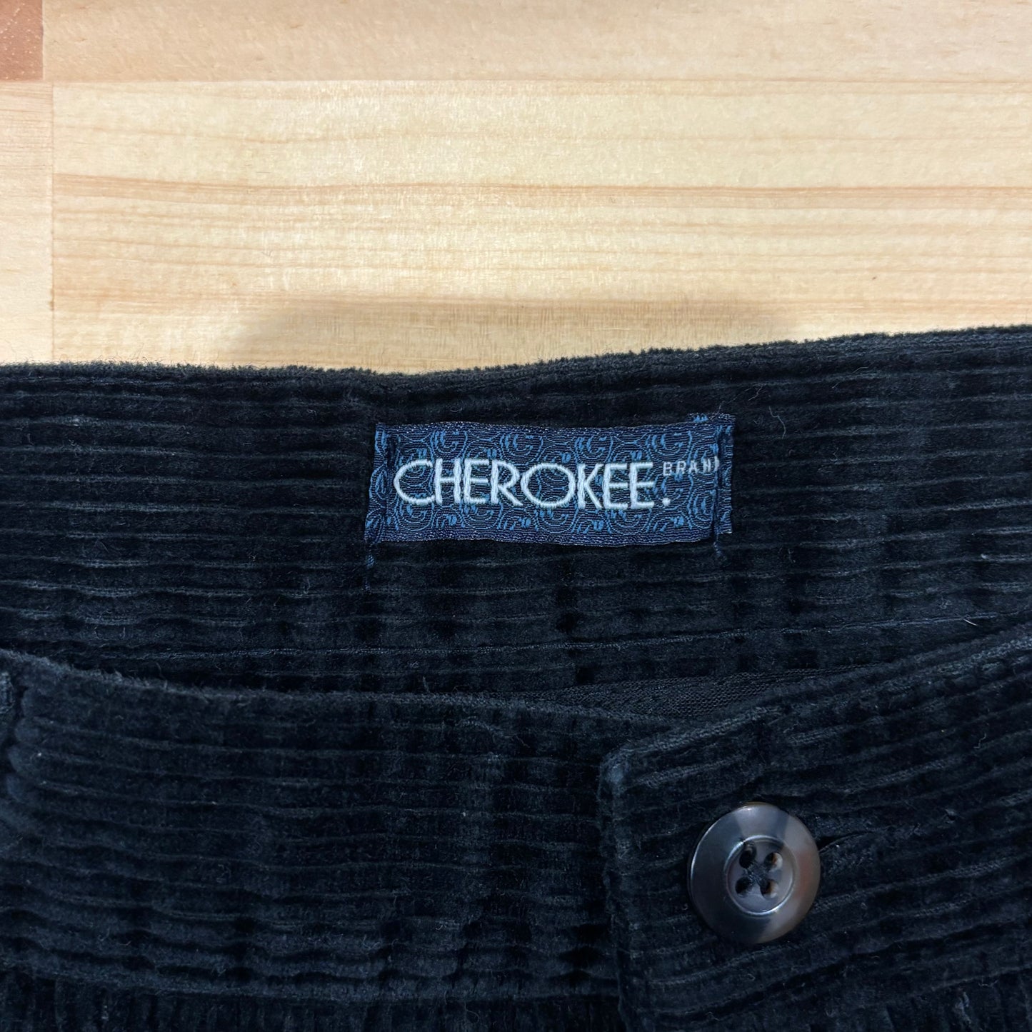 00's Cherokee チェロキー コーデュロイパンツ 黒 (36×30)/B1374P-SO