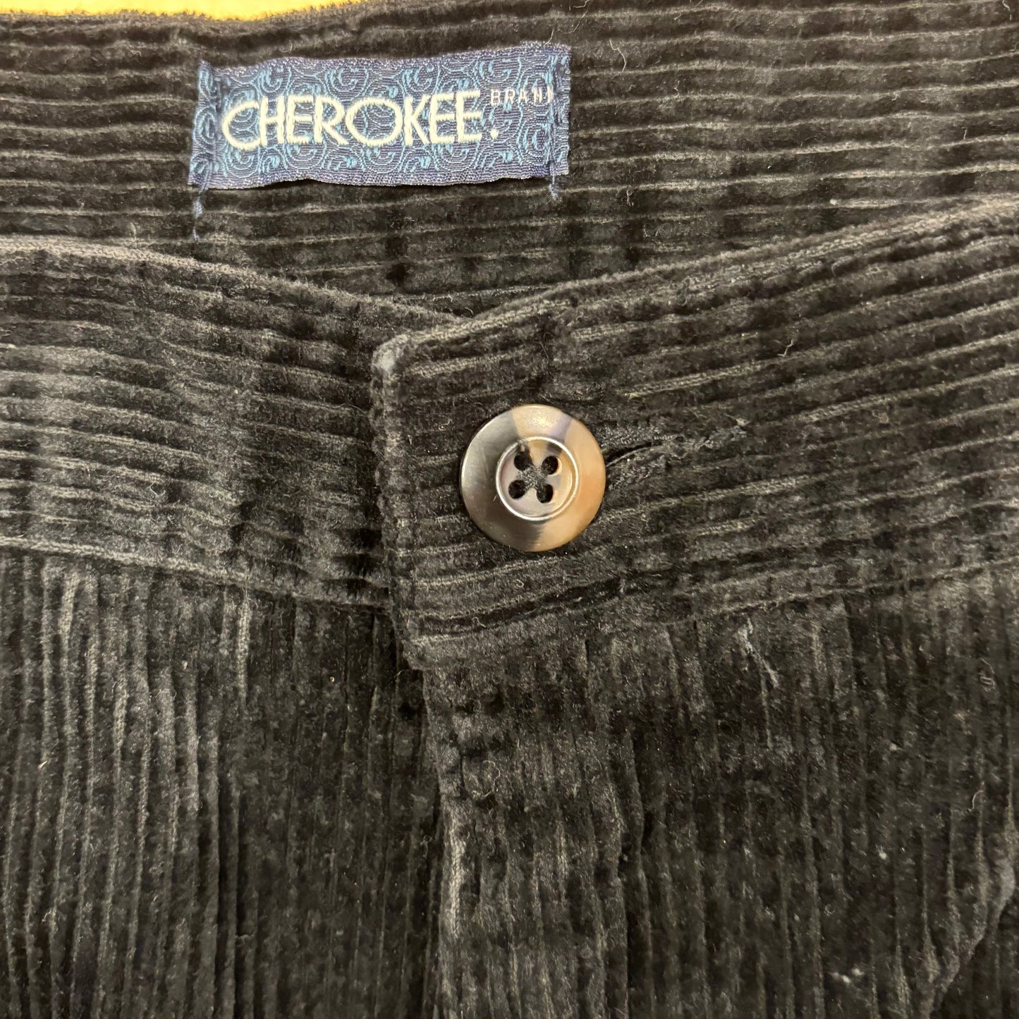 00's Cherokee チェロキー コーデュロイパンツ 黒 (36×30)/B1374P-SO