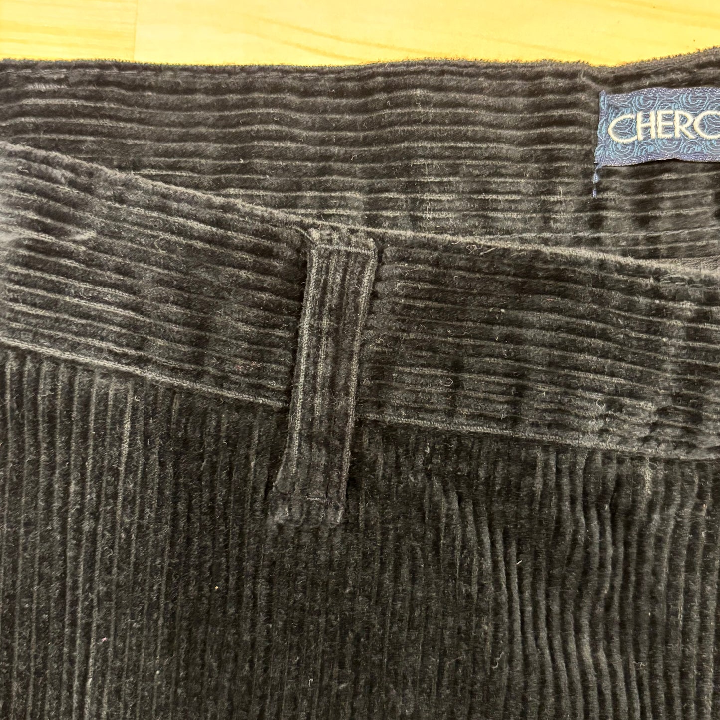 00's Cherokee チェロキー コーデュロイパンツ 黒 (36×30)/B1374P-SO