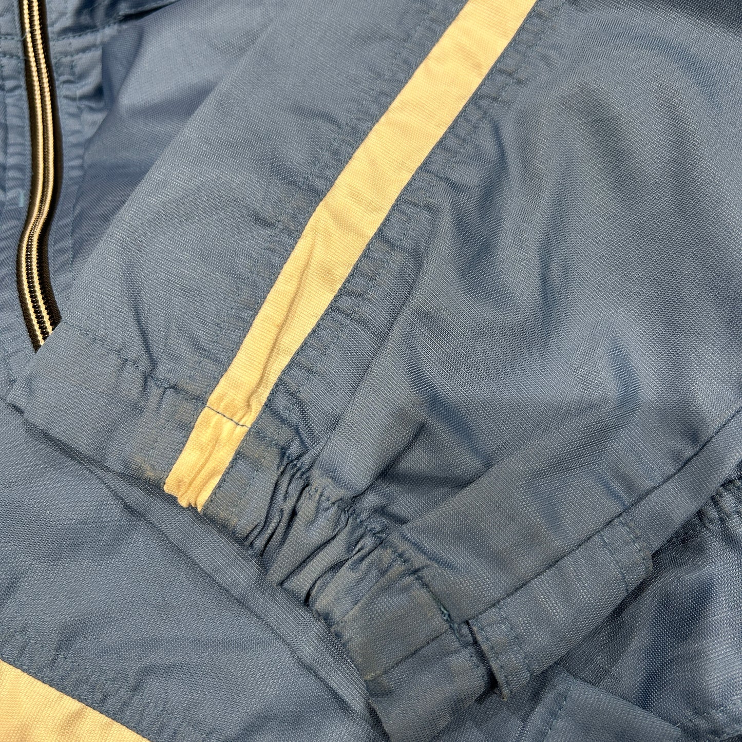00's NIKE ハーフジップジャケット アノラックパーカー 水色 (S)/A4789J-SO