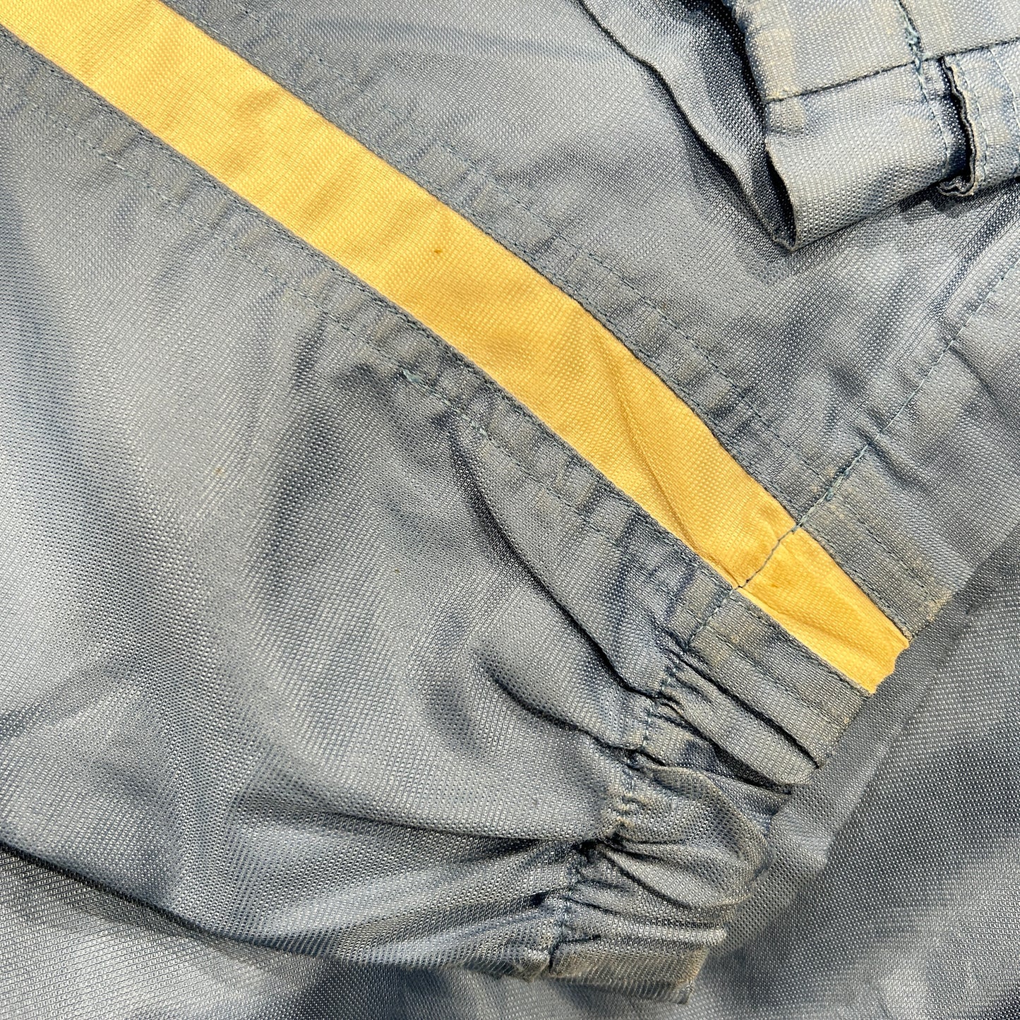 00's NIKE ハーフジップジャケット アノラックパーカー 水色 (S)/A4789J-SO