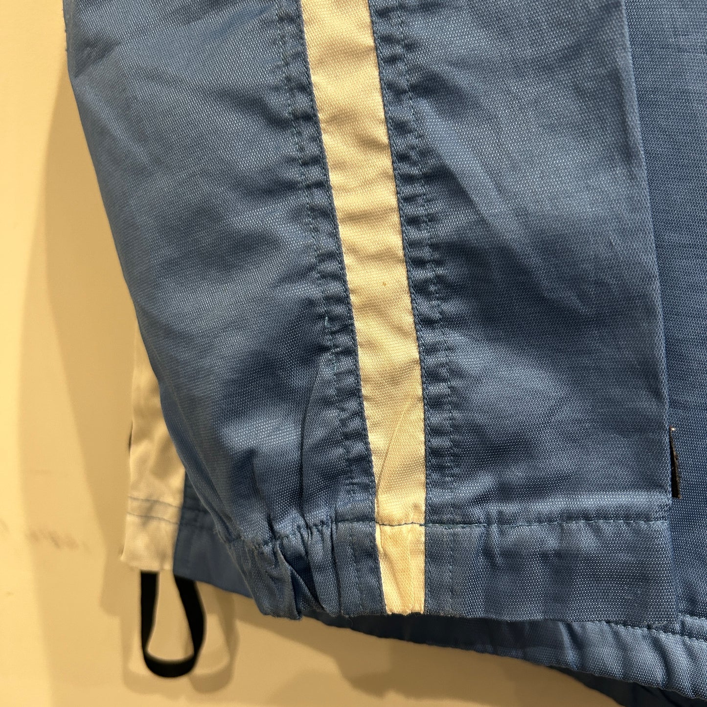 00's NIKE ハーフジップジャケット アノラックパーカー 水色 (S)/A4789J-SO