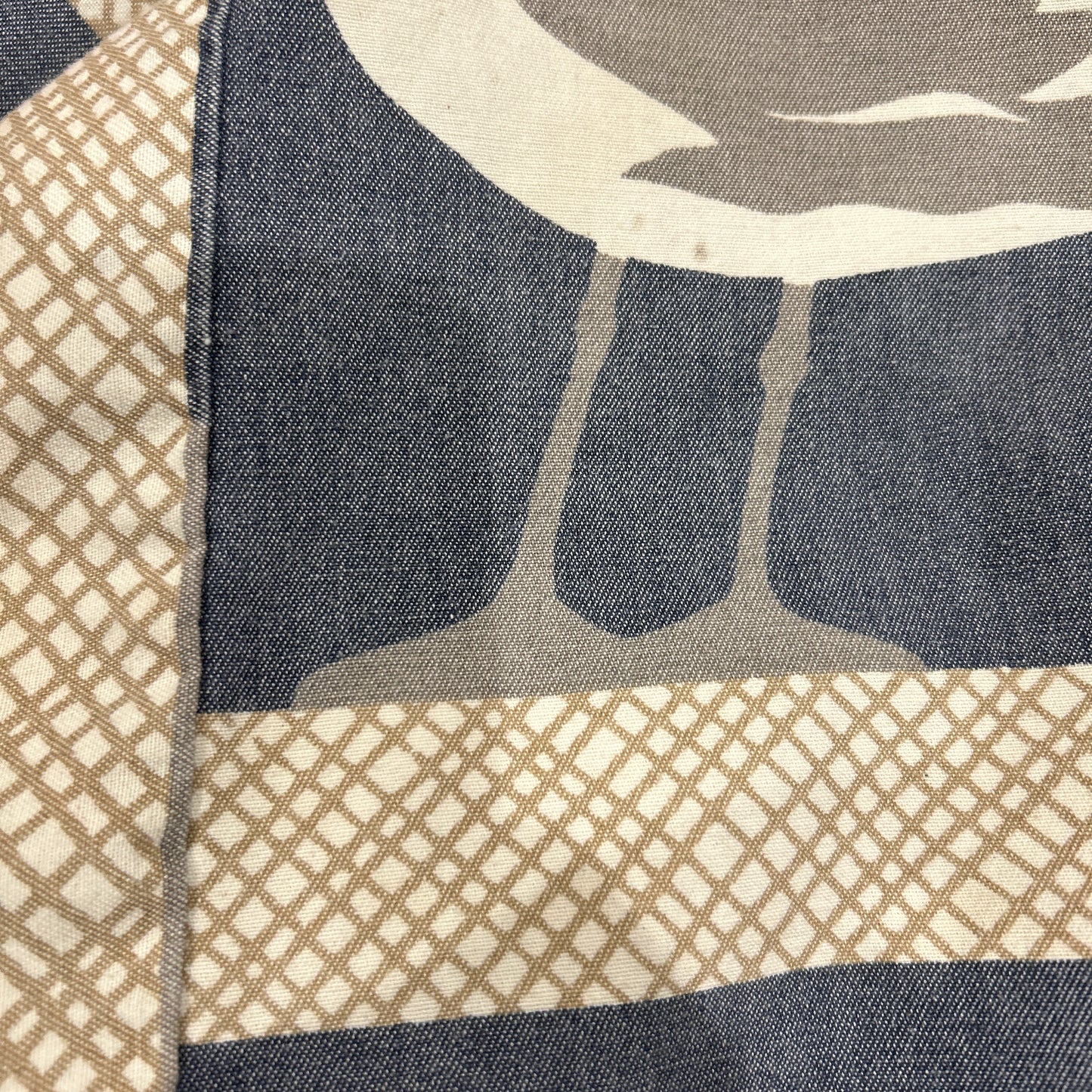 90's ORVIS×MICHIGAN RAG カモメ 総柄パーカー (S/M)/A7795J-SO