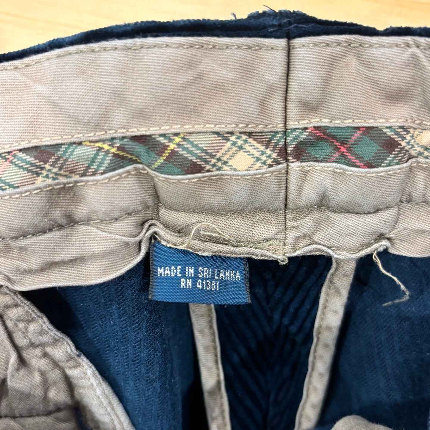 00's Polo by Ralph Lauren ラルフローレン コーデュロイパンツ 紺 (36×30)/A8610P-SO