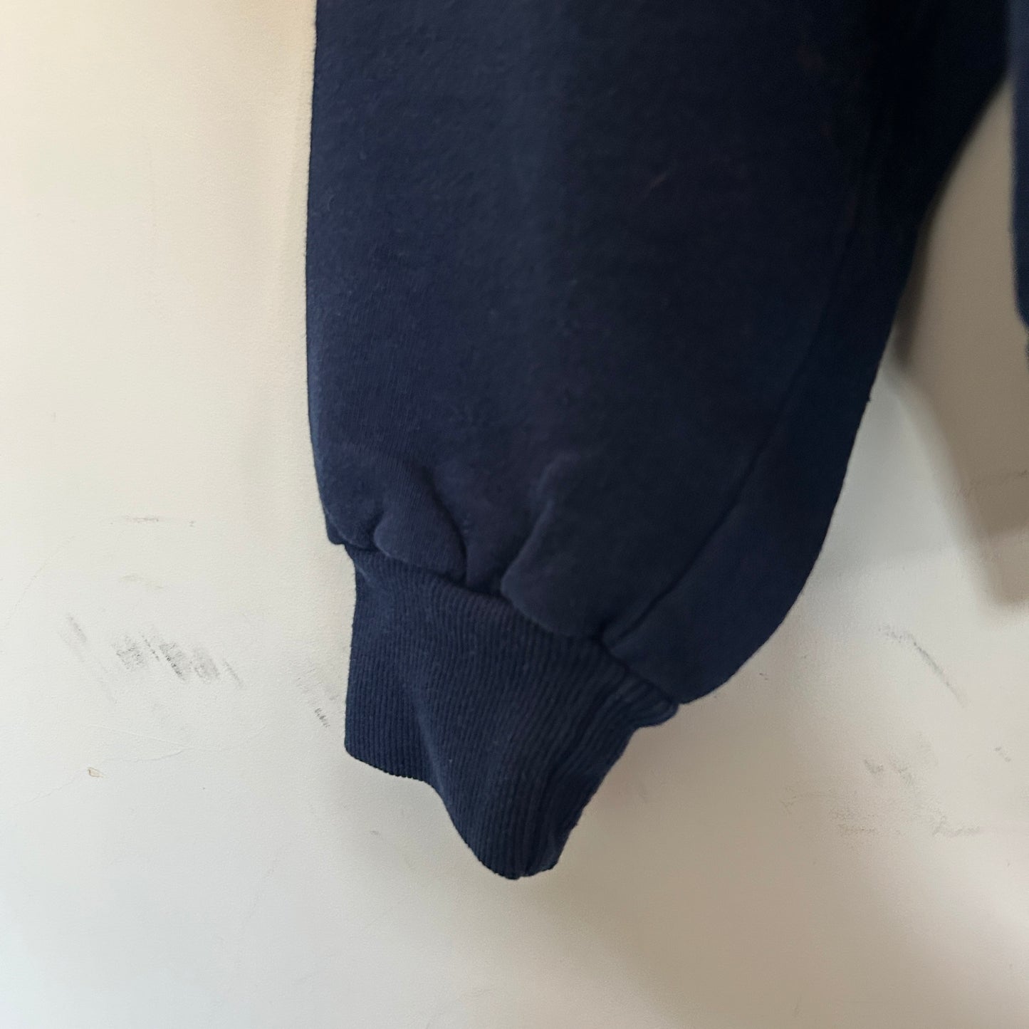 90's Mickey Disney ディズニー ミッキースウェット 紺 (XL)/A8737S-SO