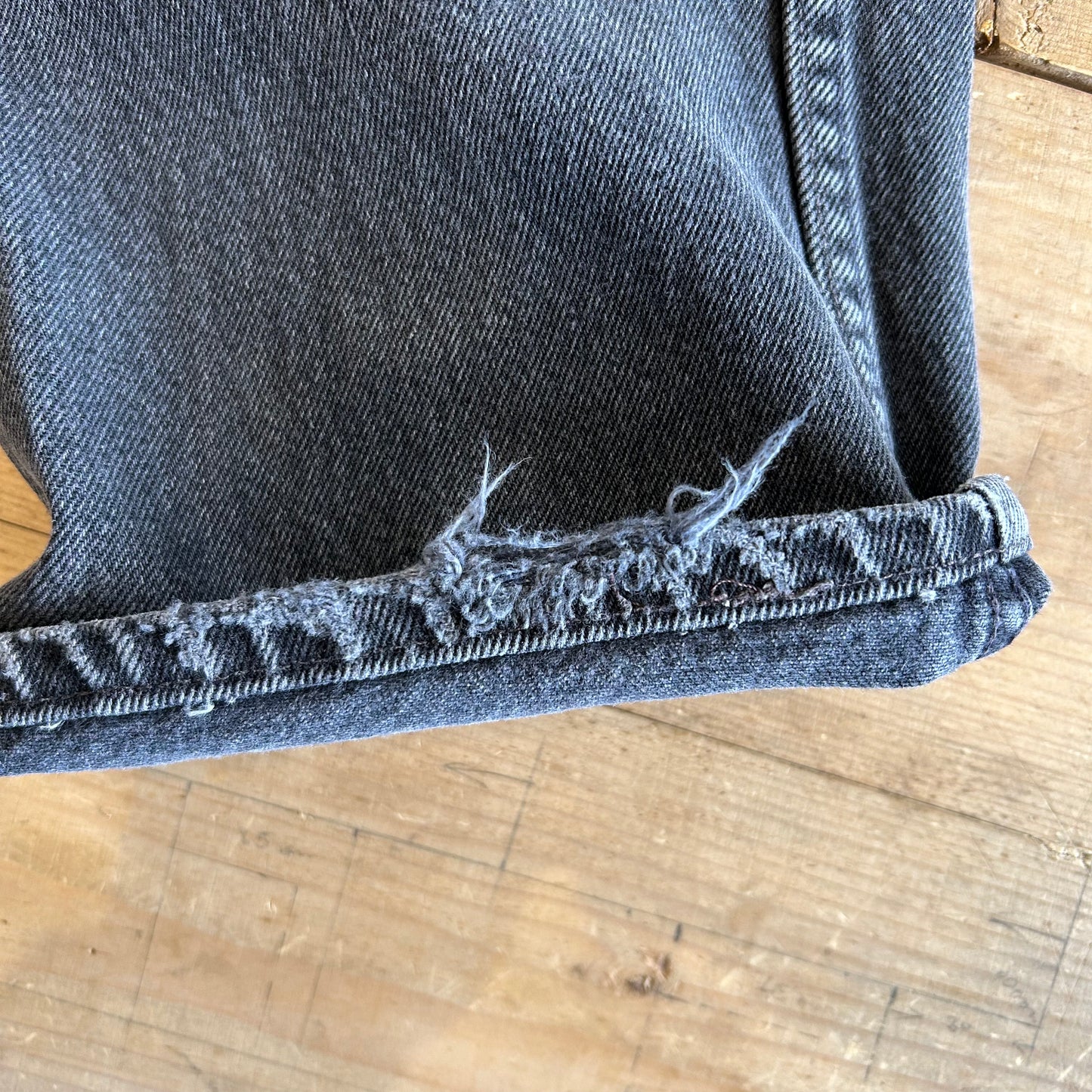 90's Levi's リーバイス 501 デニムパンツ 後染めブラック/A5484P-SO