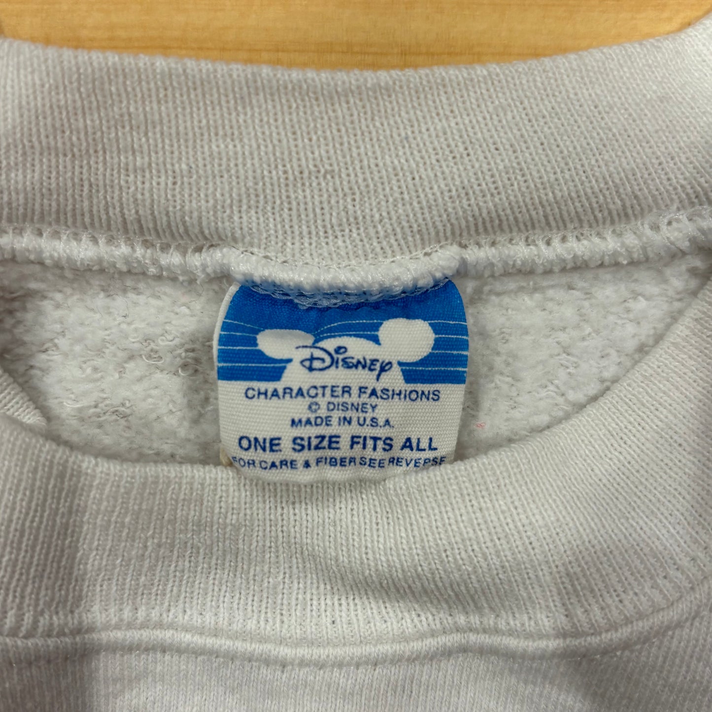 80's Disney Goofy ディズニー キャラクタースウェット 白 (One Size)/A7874S-SO