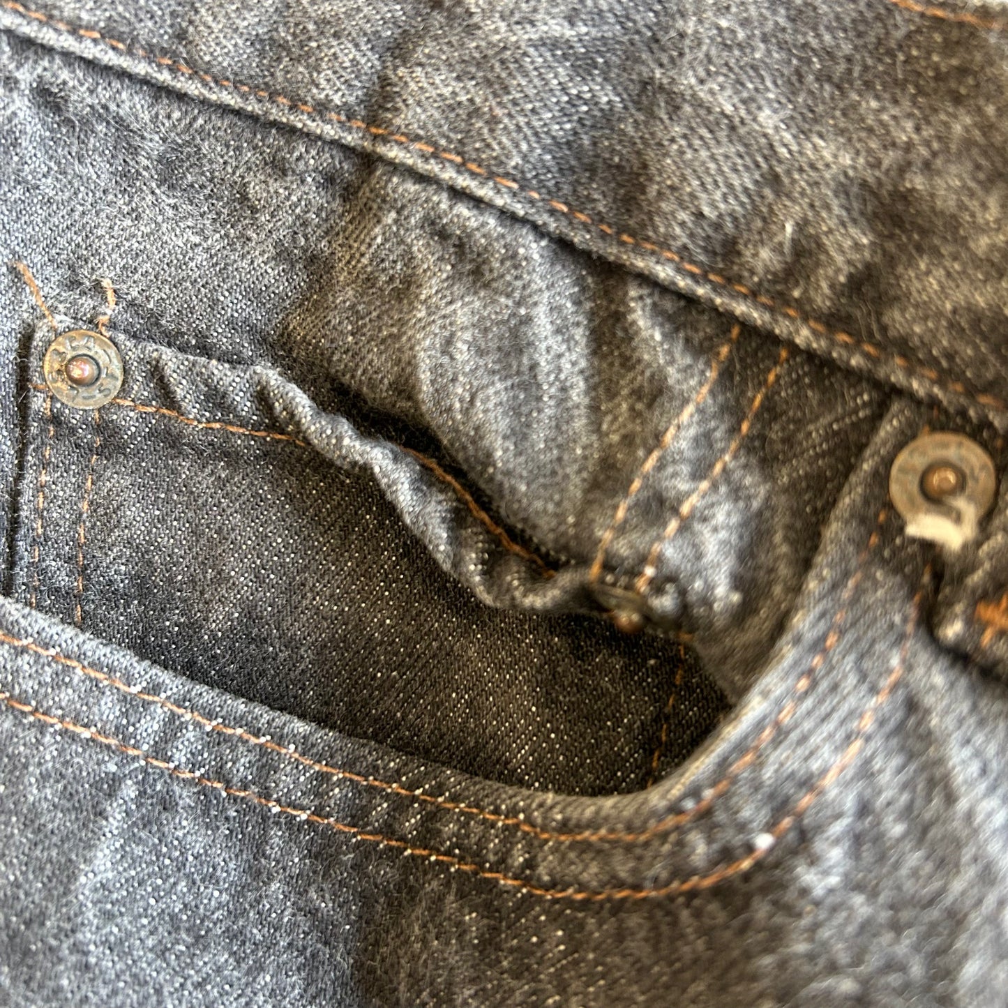 80's Levi's リーバイス 501-0658 デニムパンツ 先染めブラックUSA(W36L34)/A6128P-SO