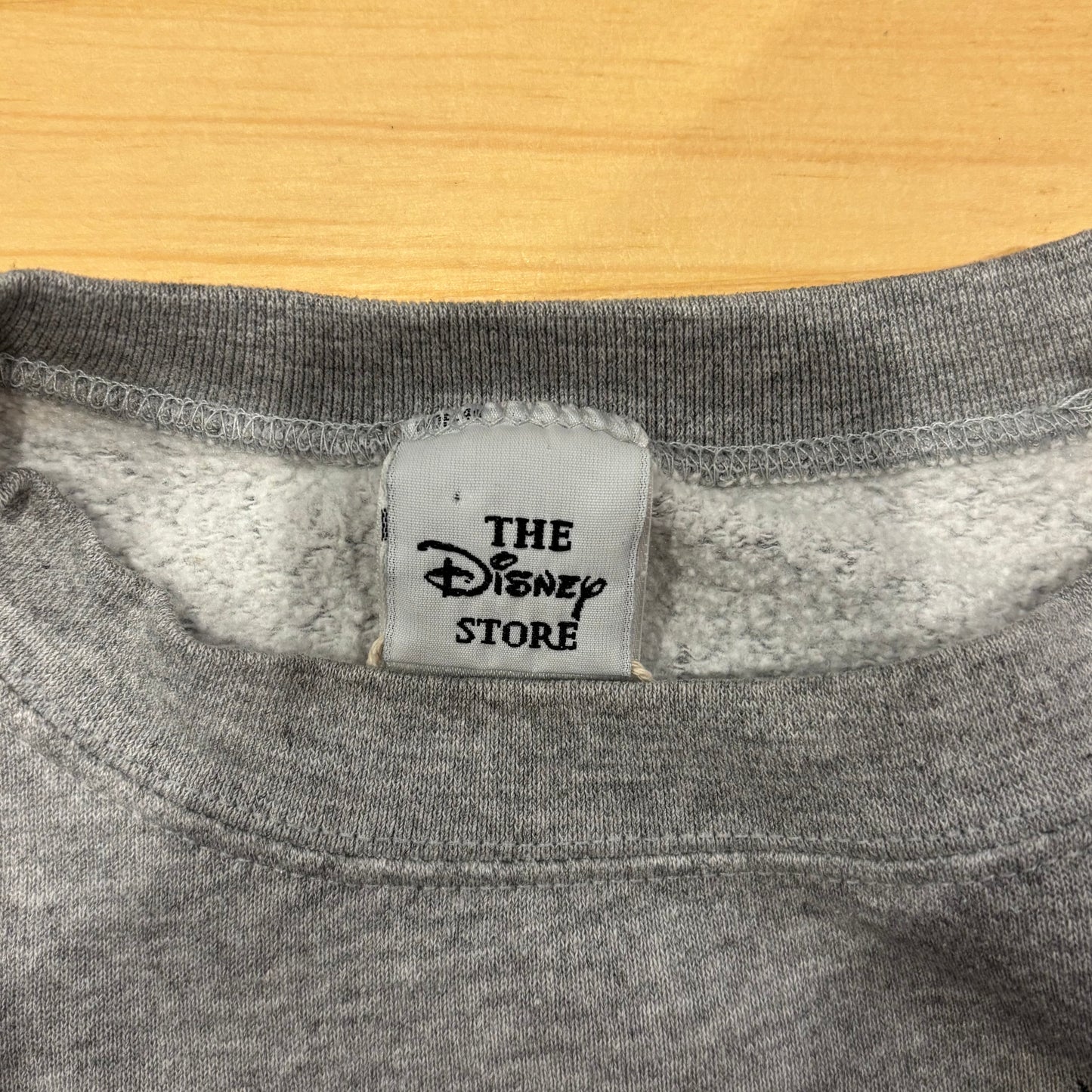 90’s The Disney Store EEYORE イーヨー ディズニー キャラクタースウェット グレー (L)/A7847S-SO