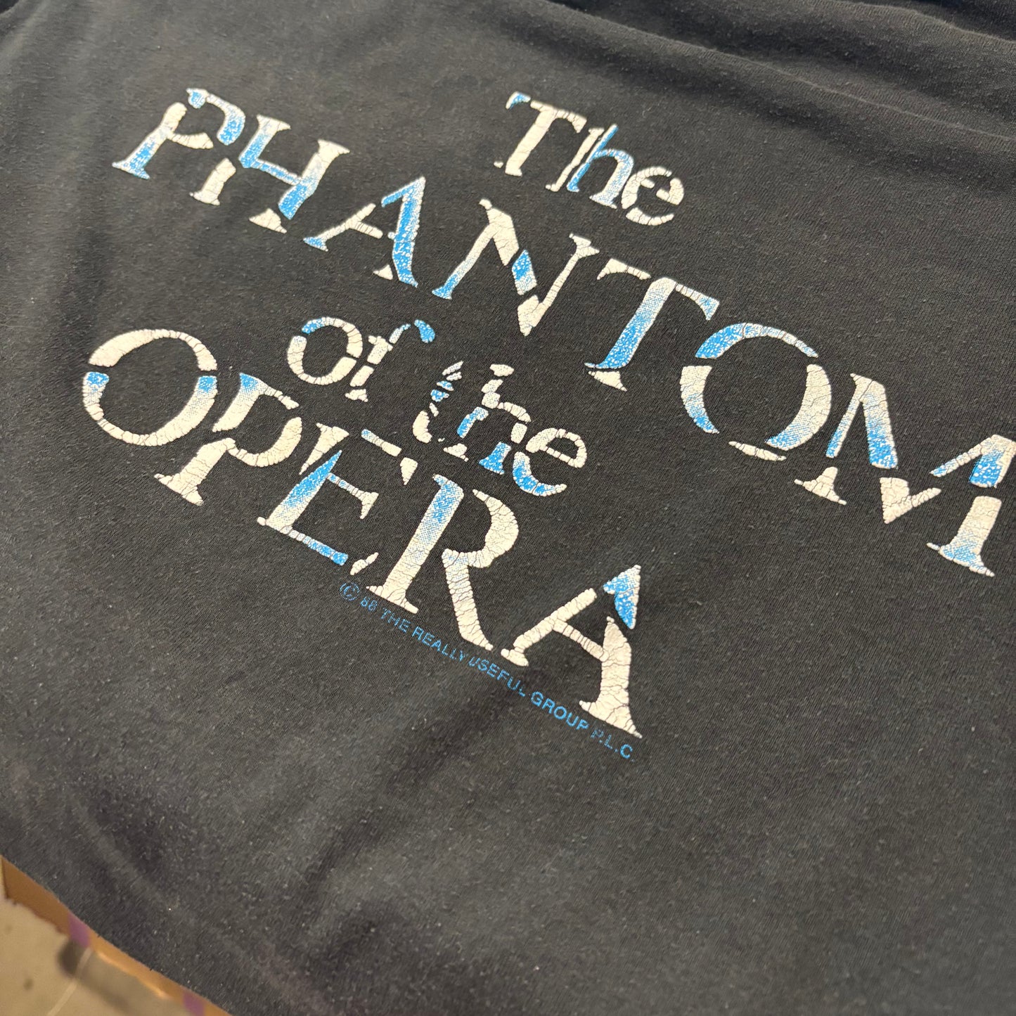90's "THE PHANTOM of the OPERA" T-shirt (L)/B2133T-SO