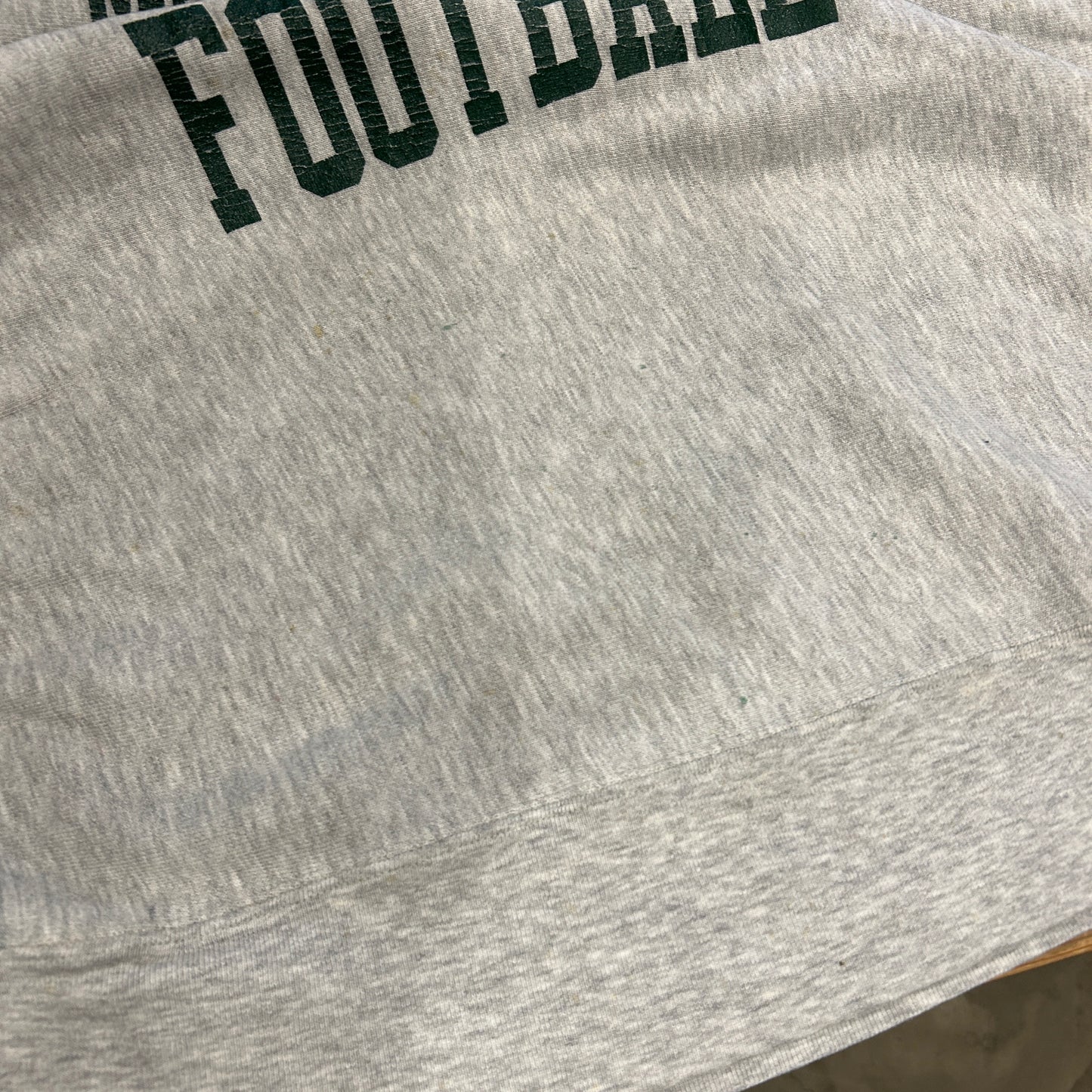 90's CAMBER MICHIGAN STATE カレッジスウェット リバースタイプ グレー(XL)/B2843S-SO
