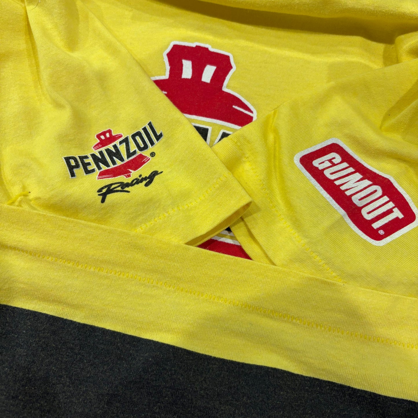 90's PENNZOIL printed T-shirt (XL)/B2072T-SO