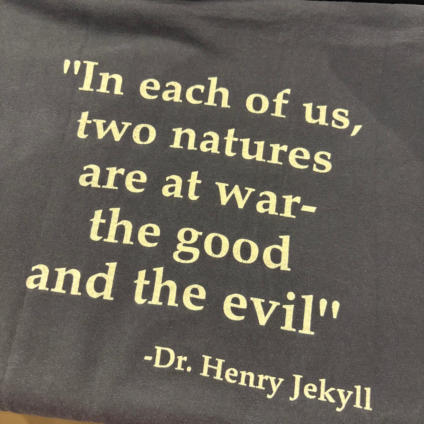 90's "JEKYLL and HYDE Est. CLUB 1931" T-shirt (不明)/B2076T-SO