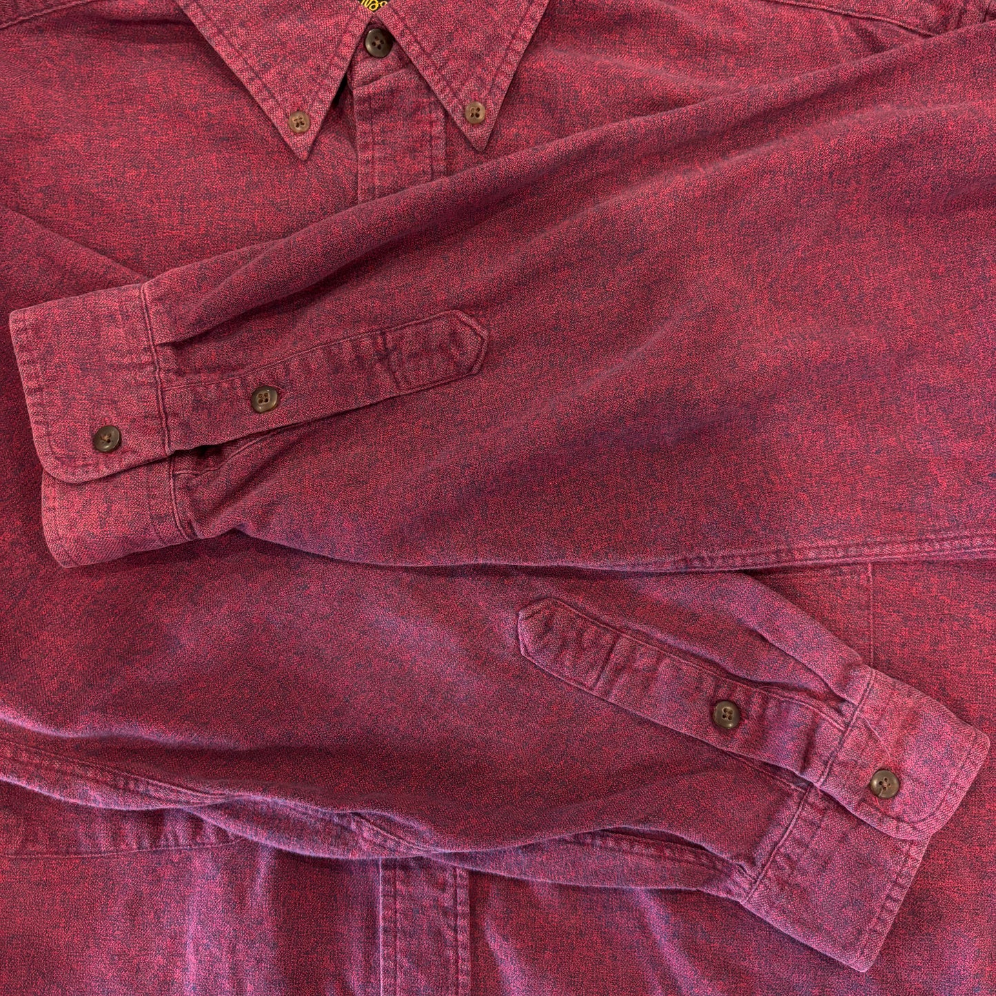 90's Eddie Bauer Sonoma Heather ネルシャツ ボルドー L /A8401SH-SO