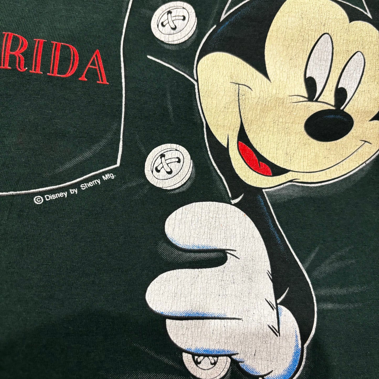 90's DISNEY MICKEY MOUSE "FLORIDA" (L)/B2056T-SO
