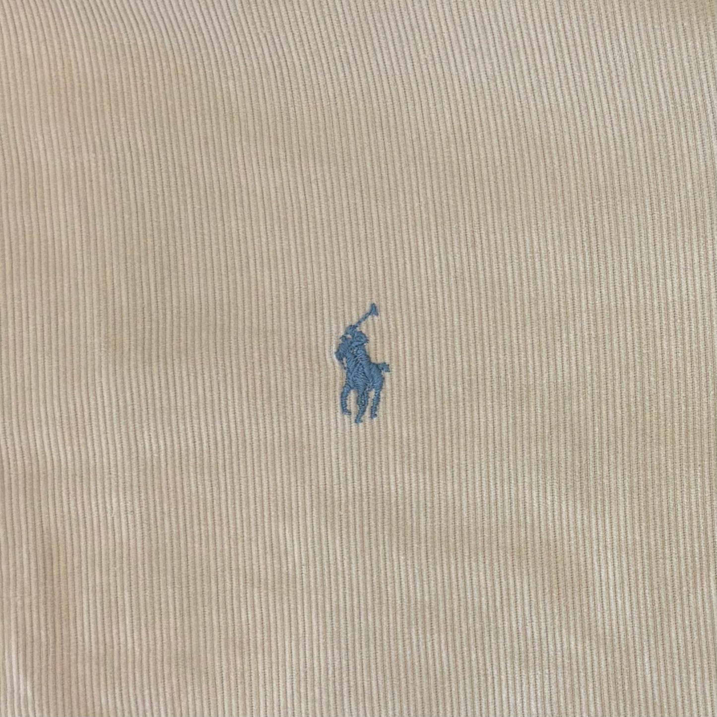00's Ralph Lauren BLAIRE コーデュロイシャツ クリーム L /B1178SH-SO