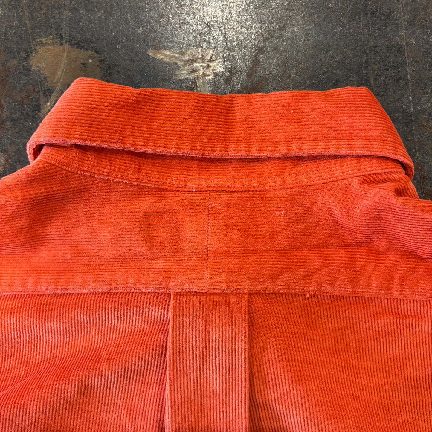 00's Ralph Lauren ラルフ Custom fit コーデュロイシャツ オレンジ L /B3609SH-SO