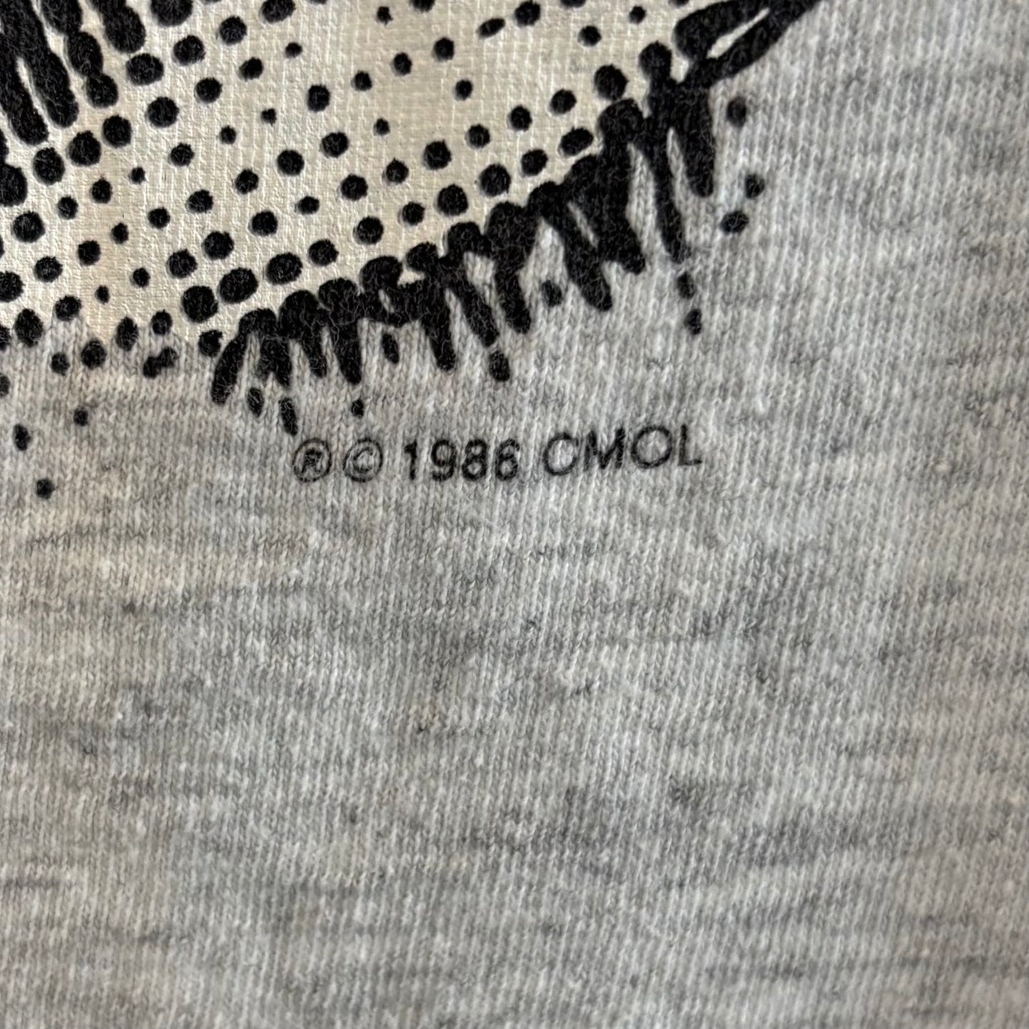 80's DELTA Les Miserables レ・ミゼラブル コゼット ムービー Tシャツ 白 (M)/B2020T-SO